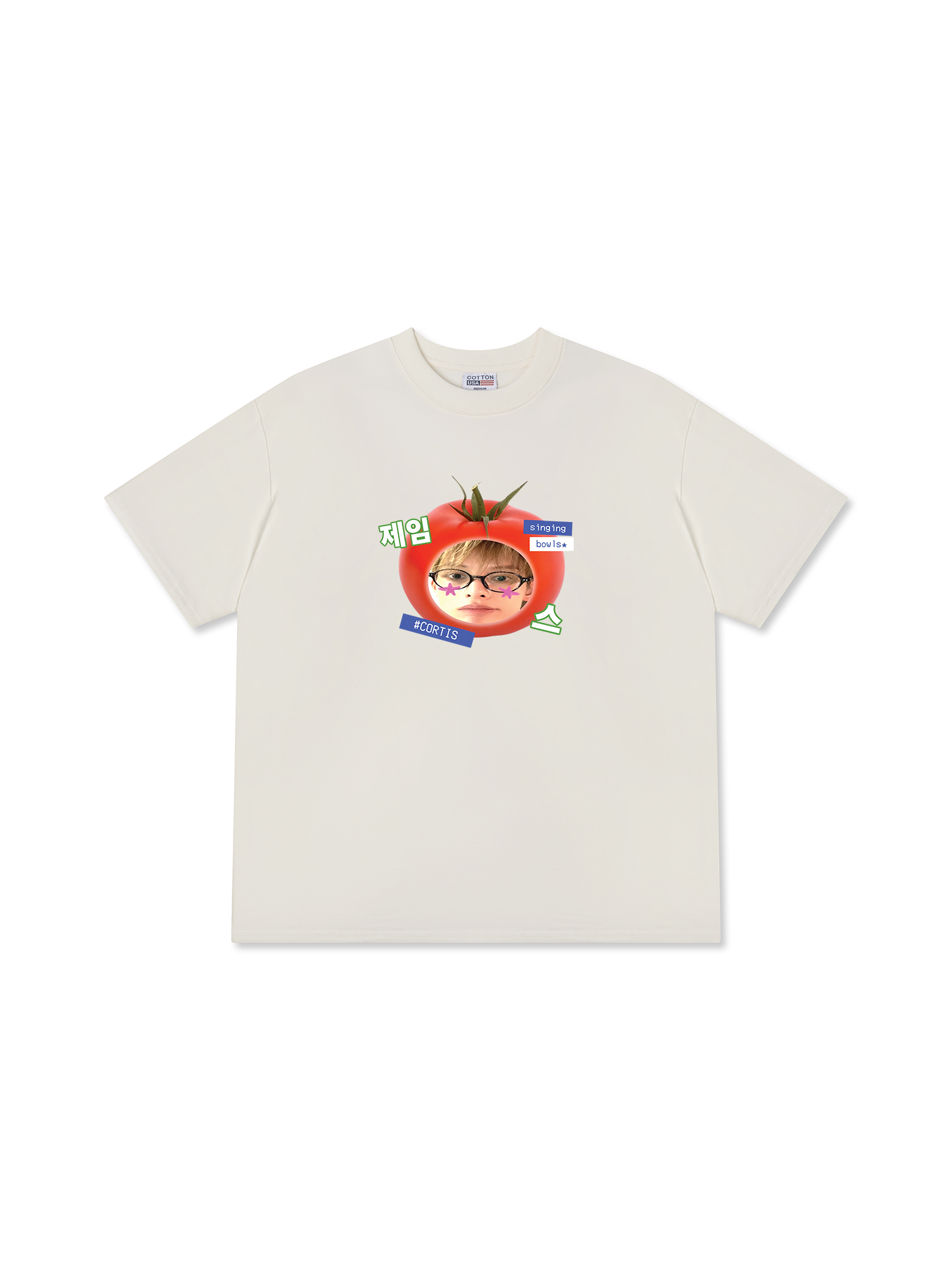 Áo Thun Relaxed Fit Idols Cortis James Tomato
