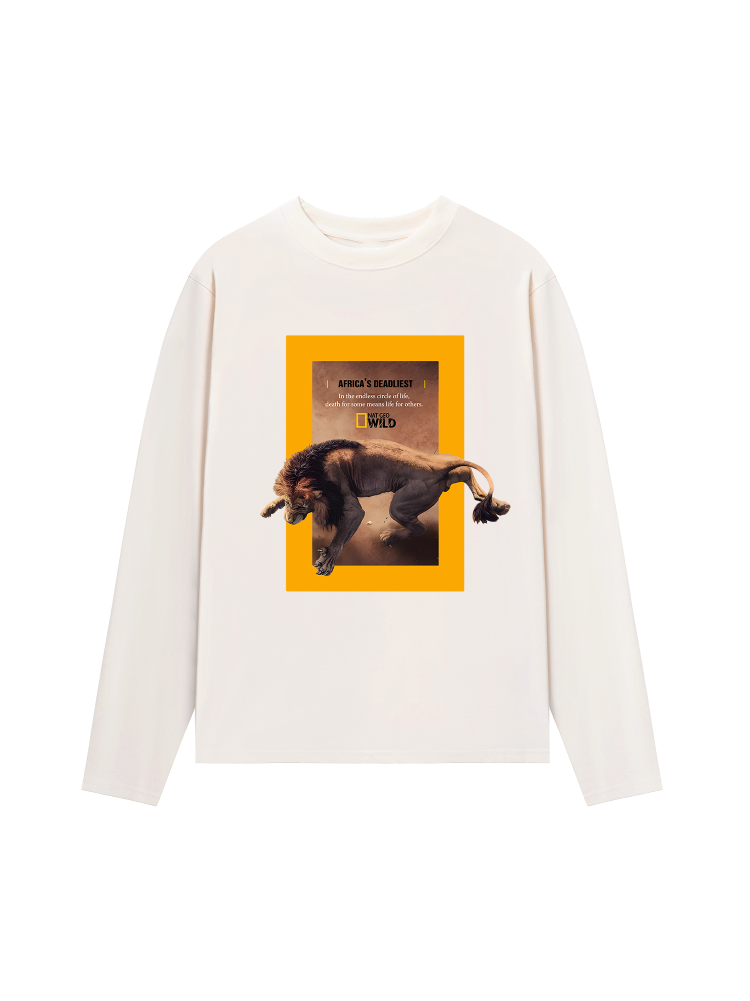 Áo Thun Dài Tay Wild Life Africa's Deadliest