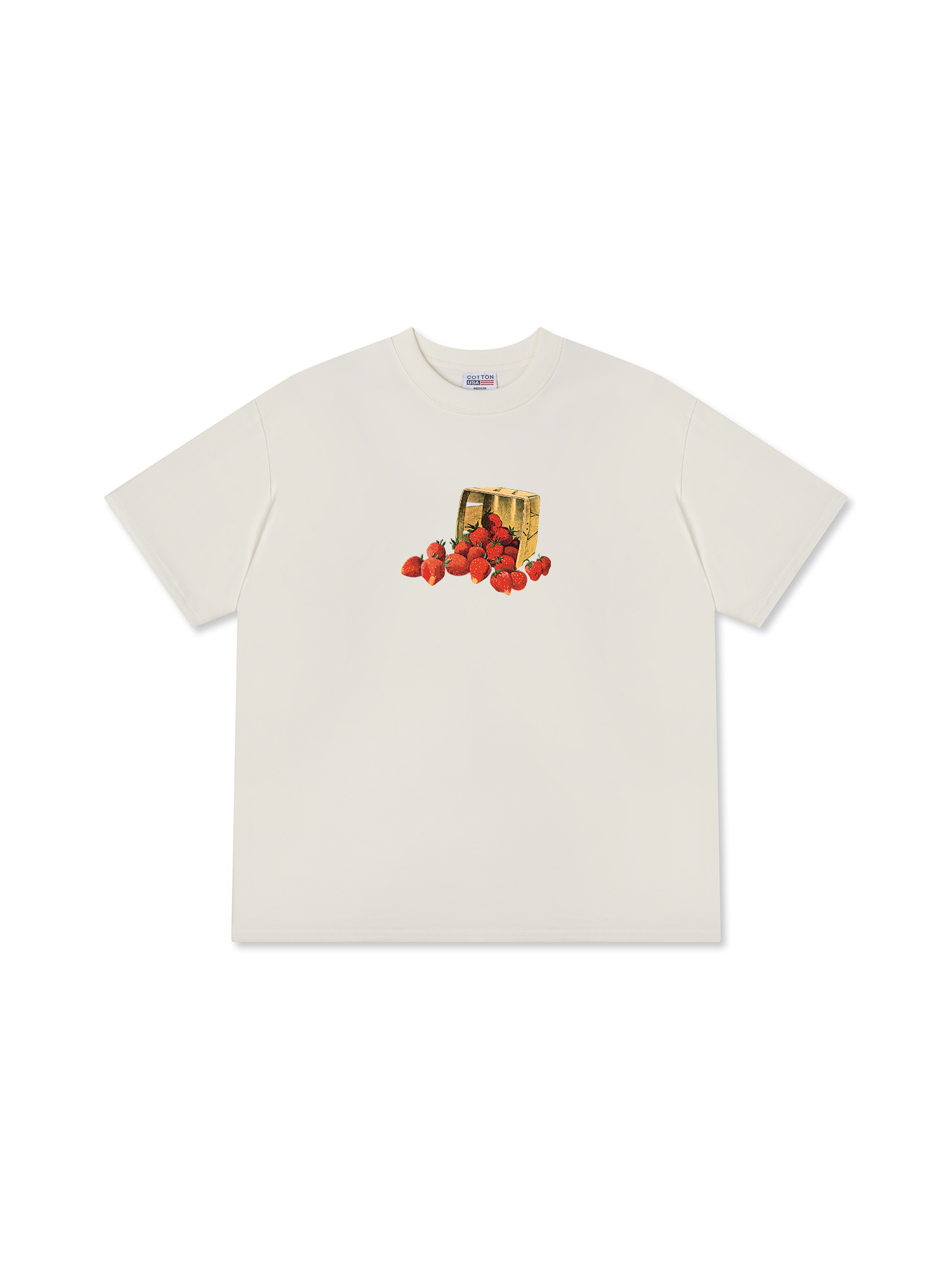 Áo Thun Relaxed Fit Tropical Strawberry