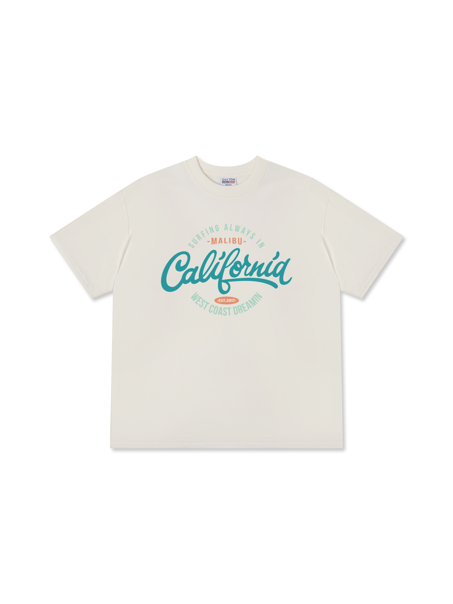 Áo Thun Relaxed Fit City Malibu West Coast