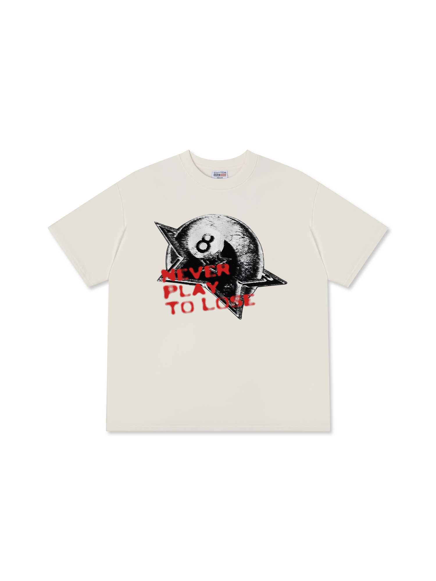 Áo Thun Relaxed Fit Billiards Never Play To Lose