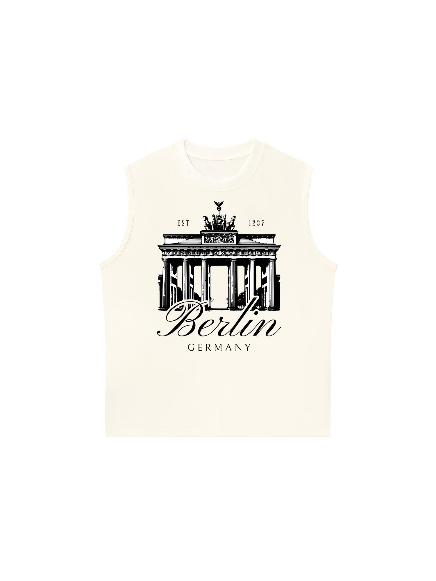 Áo Ba Lỗ Relaxed Fit Berlin Germany