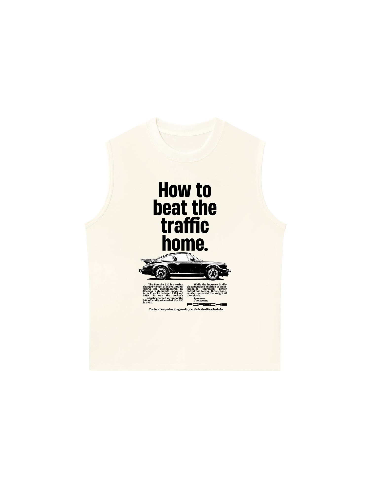 Áo Ba Lỗ Relaxed Fit Porsche How To Beat