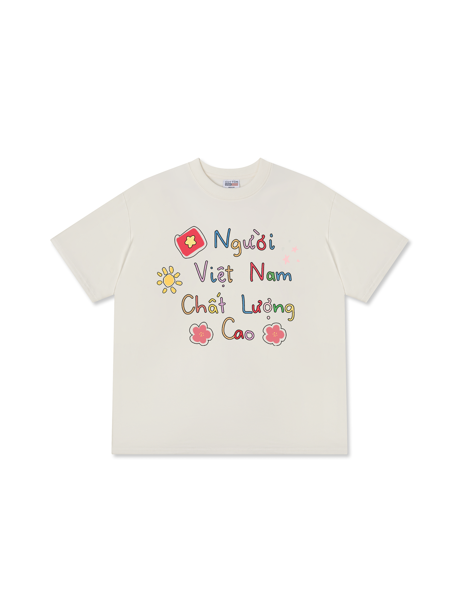 Áo Thun Relaxed Fit Việt Nam Người Việt Nam Chất Lượng Cao