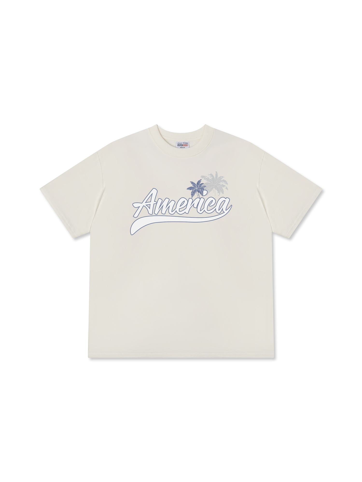 Áo Thun Relaxed Fit Baseball America Summer Time