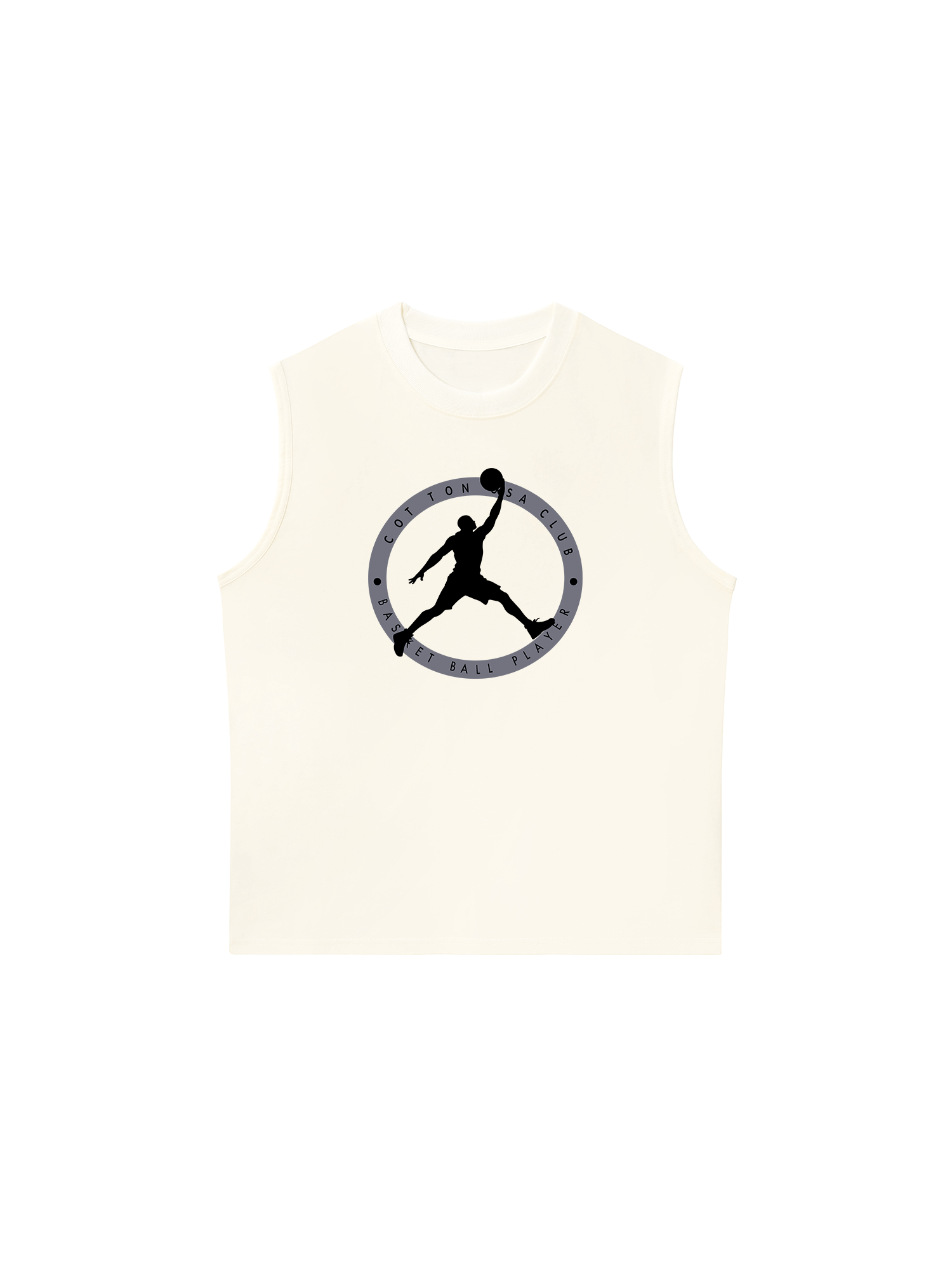 Áo Ba Lỗ Relaxed Fit Basketball Logo