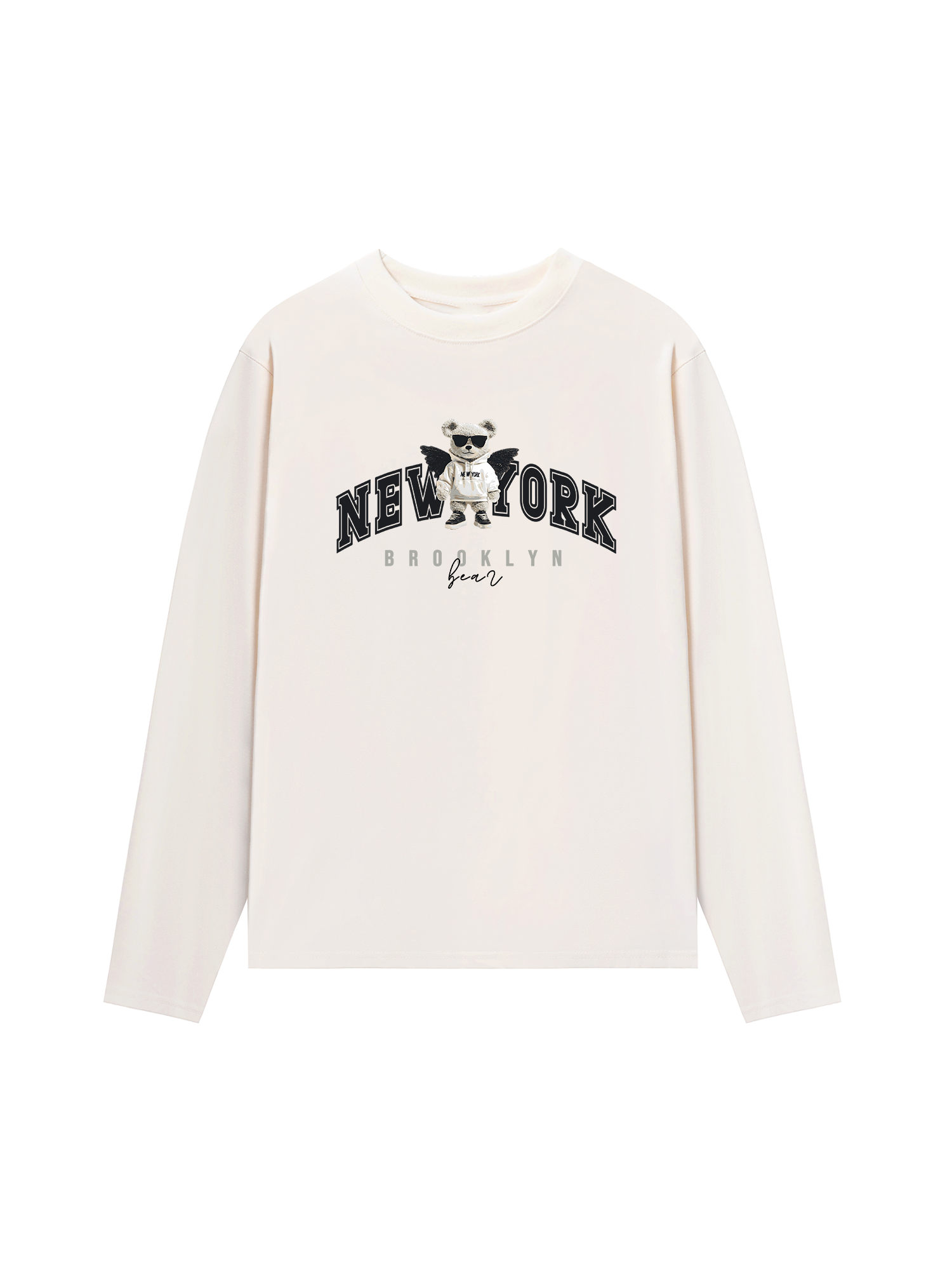 Áo Thun Dài Tay City New York Bear