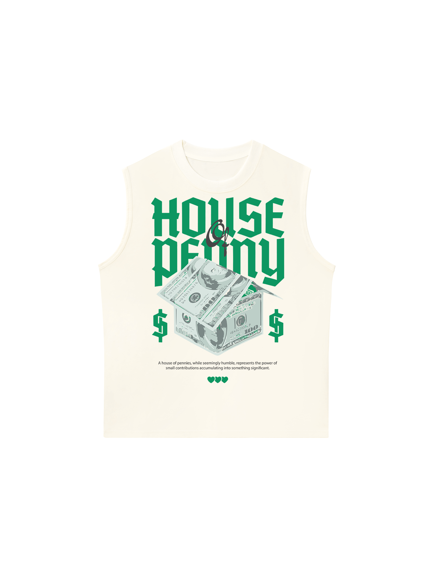 Áo Ba Lỗ Relaxed Fit Money House Of Penny