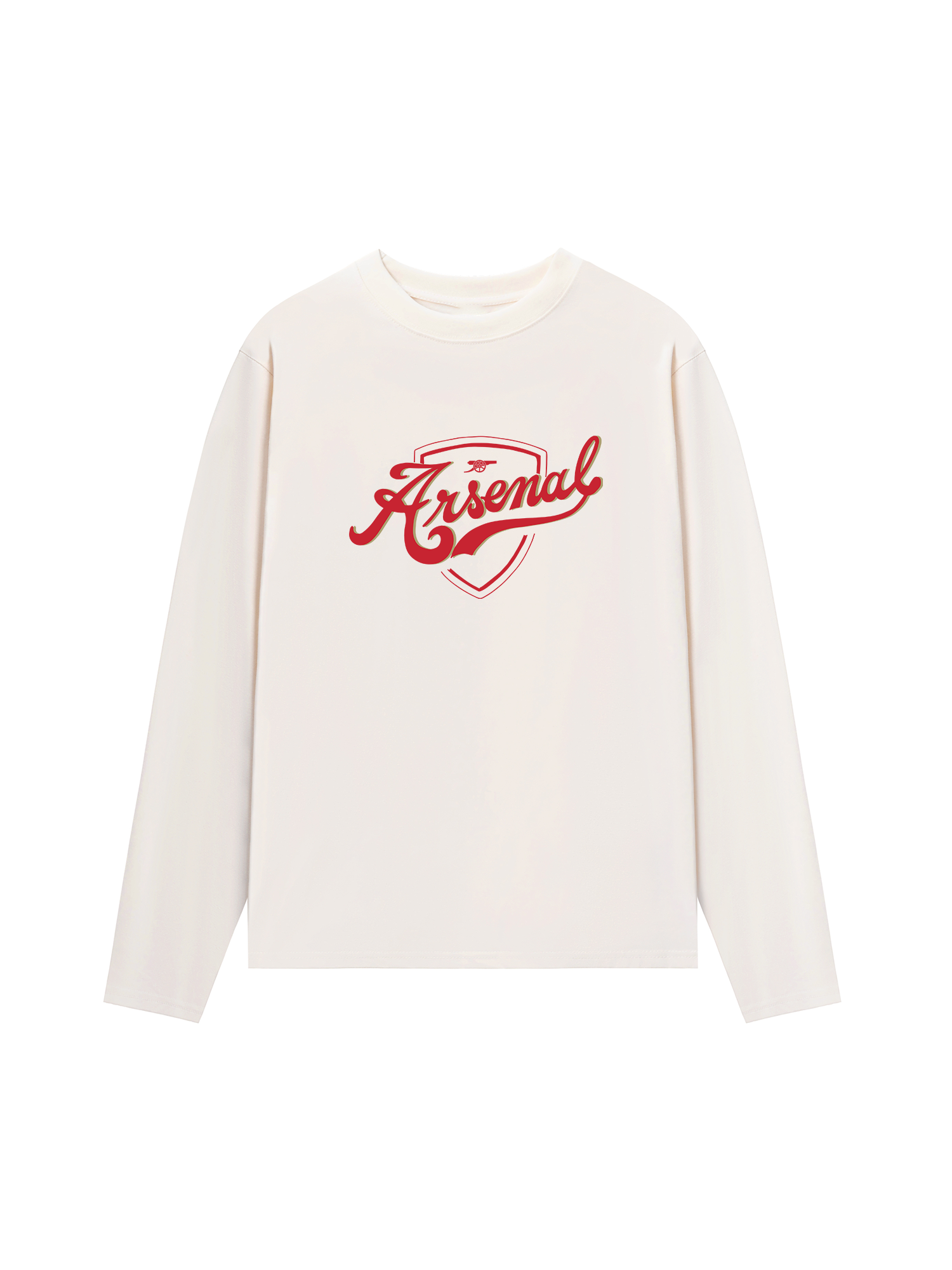 Áo Thun Dài Tay Soccer Arsenal Logo