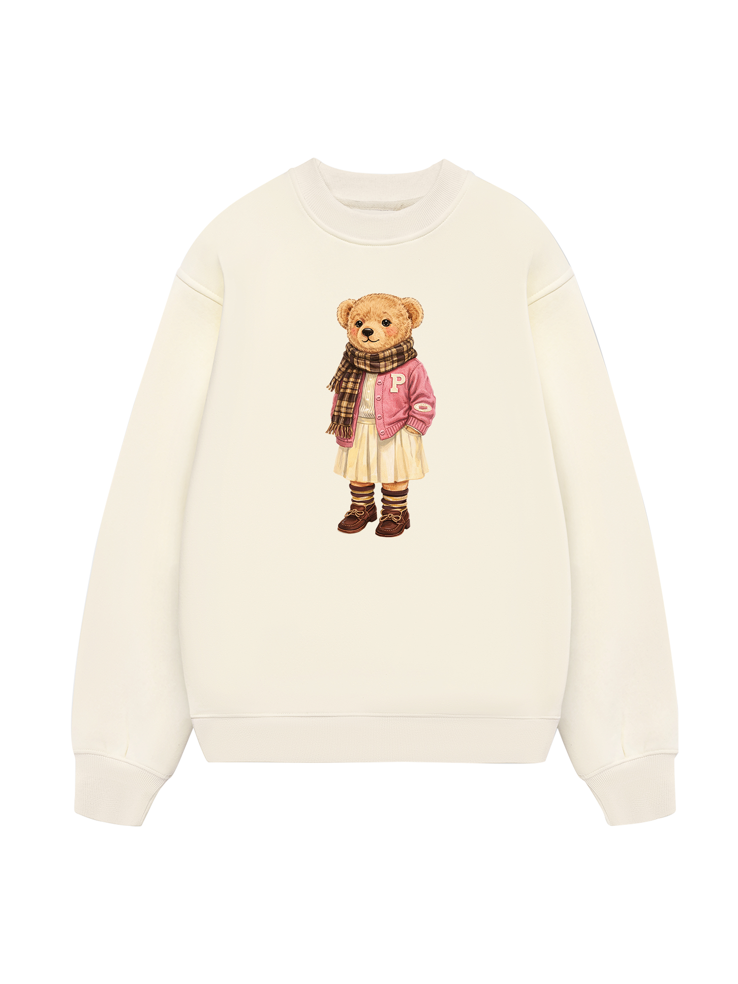 Pink Girl BearSweater
