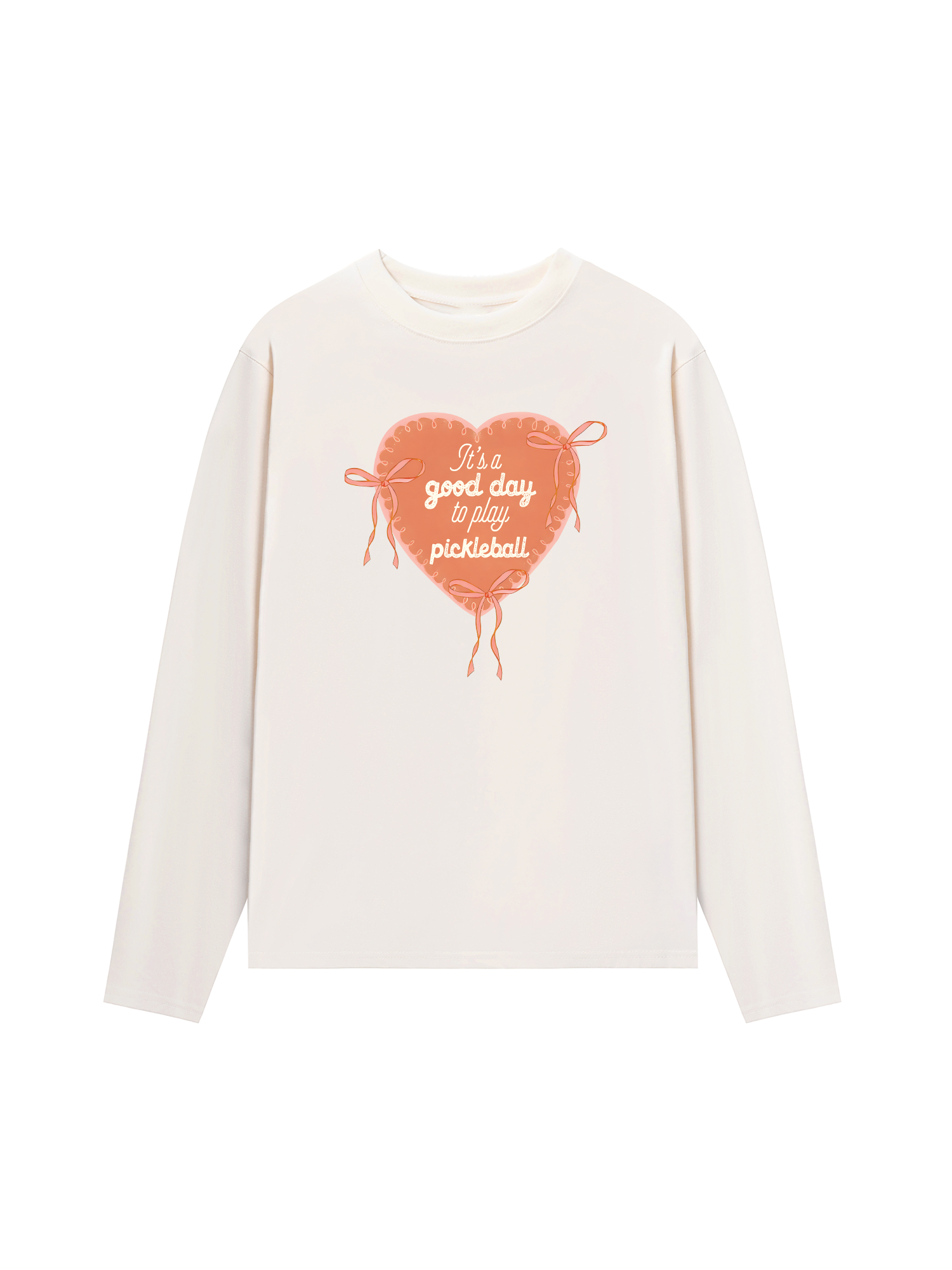 Áo Thun Dài Tay Pickleball Good Day To Play Pickleball