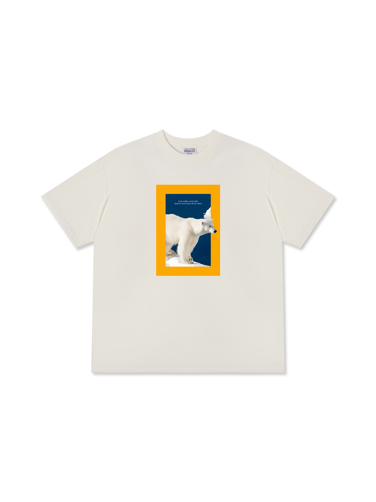 Áo Thun Relaxed Fit Wild Life Polar On Giant Ice