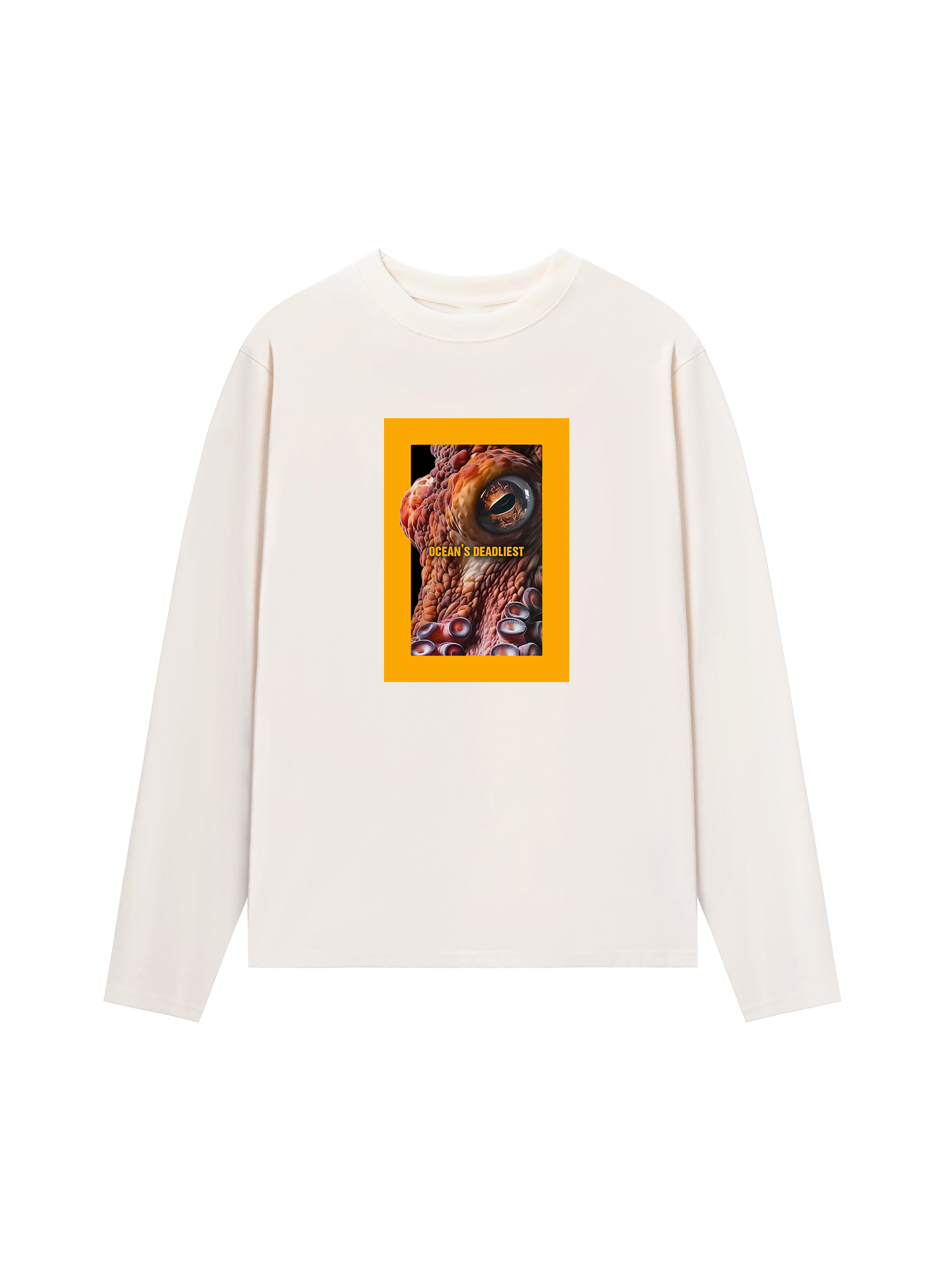Áo Thun Dài Tay Wild Life Octopus Ocean's Deadliest