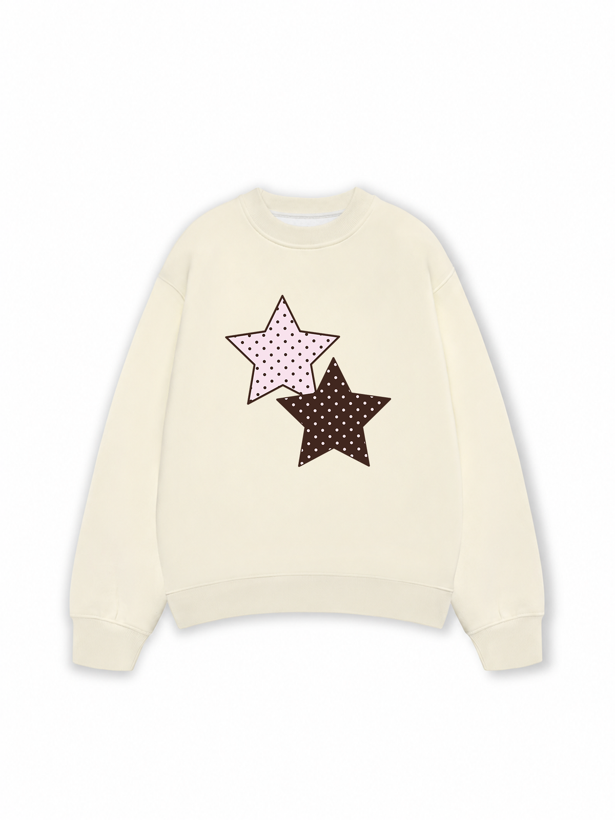Áo Sweater Nỉ Hai Da Dotty Mood Self Love Stardust