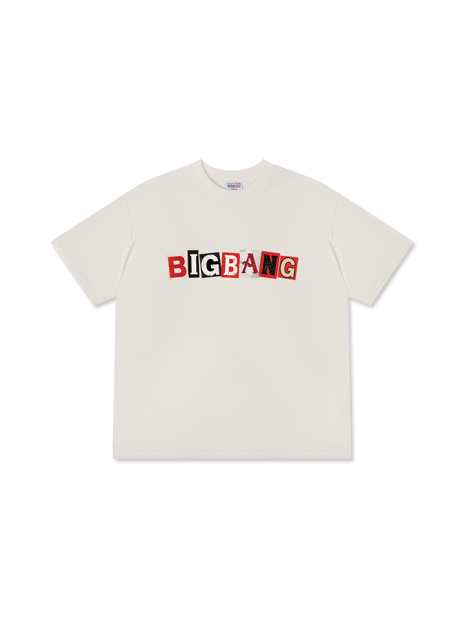 Áo Thun Relaxed Fit Idol Big Bang Futuristic Chrome Graphic Tee