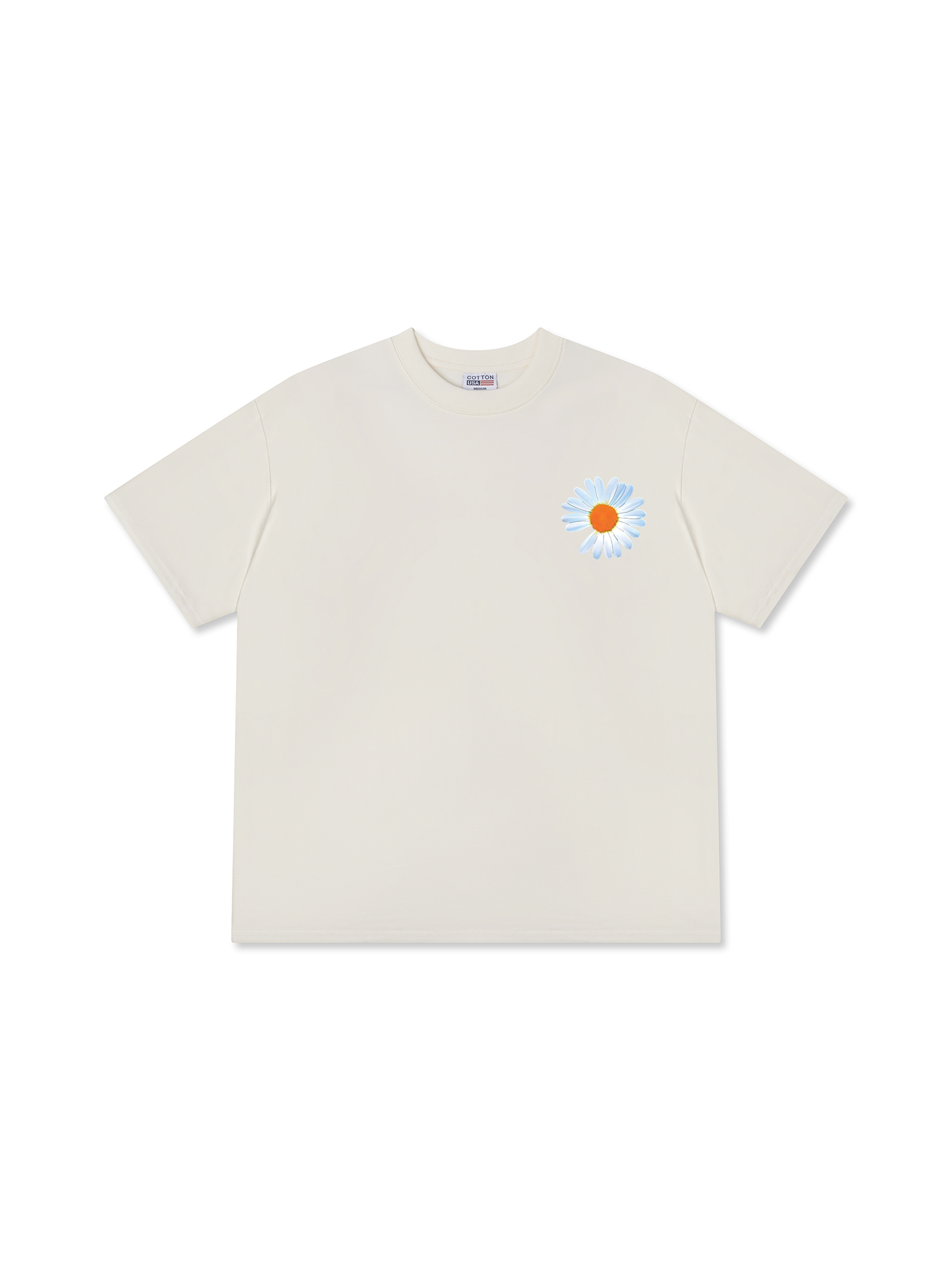 Áo Thun Relaxed Fit Daisy Flower GD