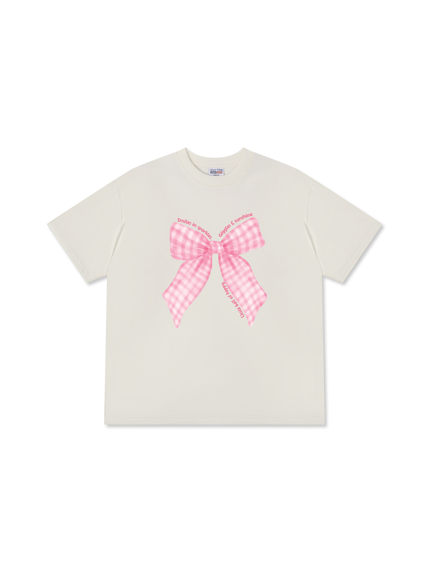 Áo Thun Relaxed Fit Pink Ribbon
