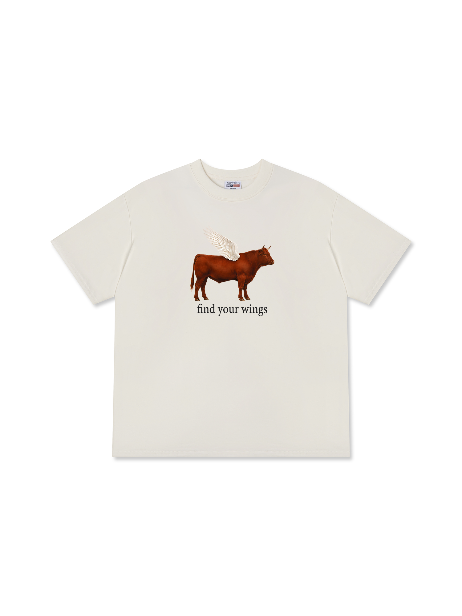 Áo Thun Relaxed Fit Find Your Wings