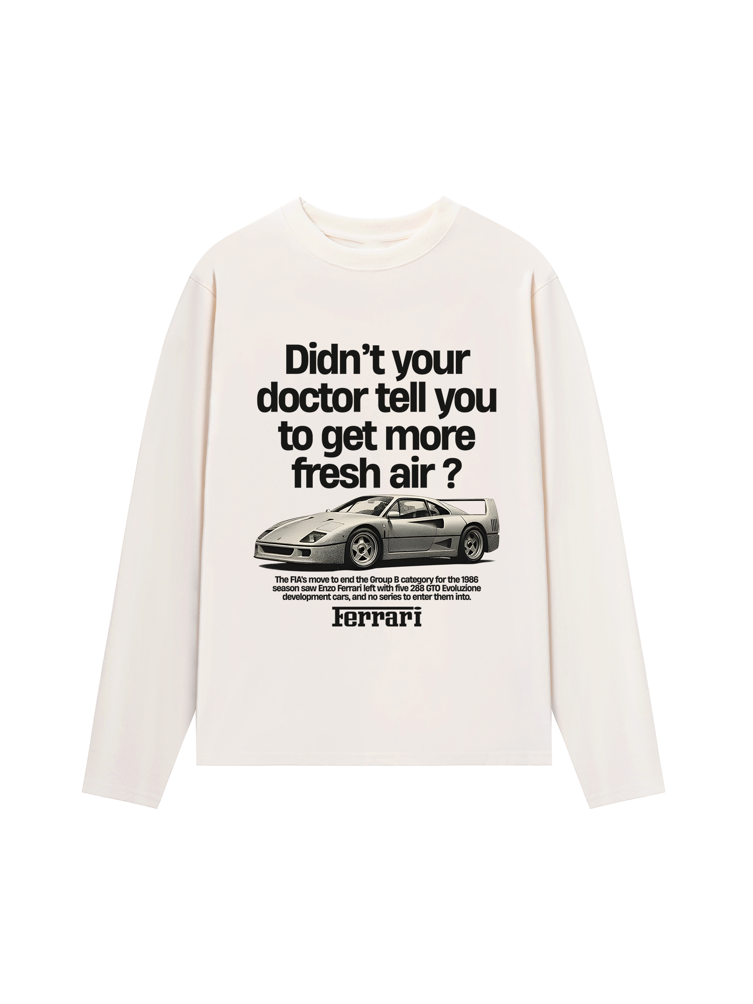 Áo Thun Dài Tay Ferrari Fresh Air