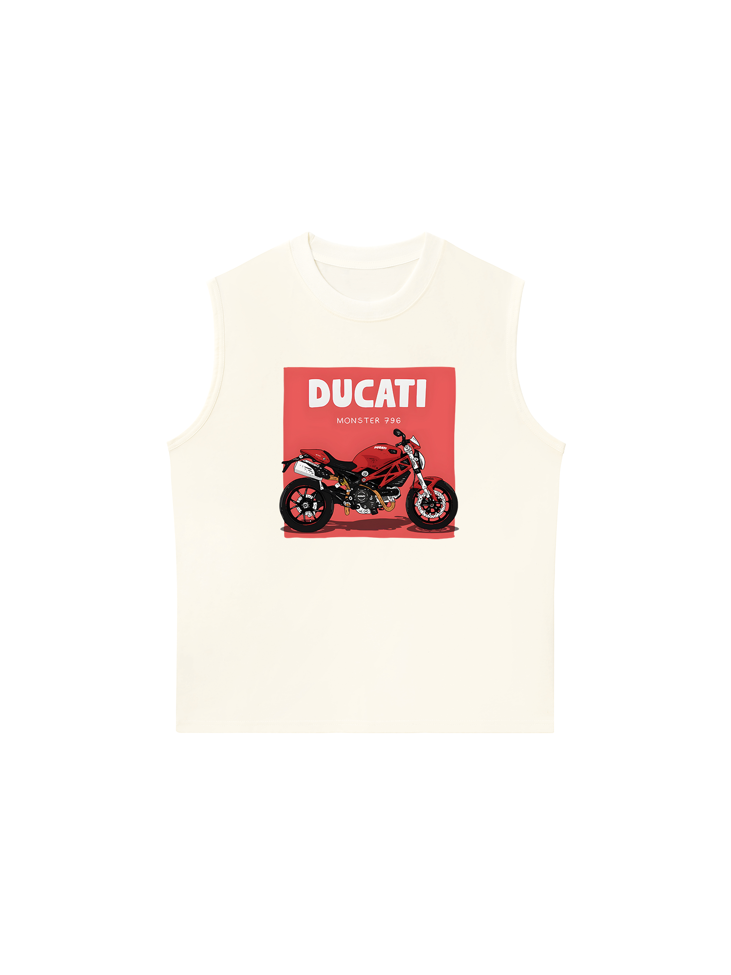 Áo Ba Lỗ Relaxed Fit Ducati Monster 796