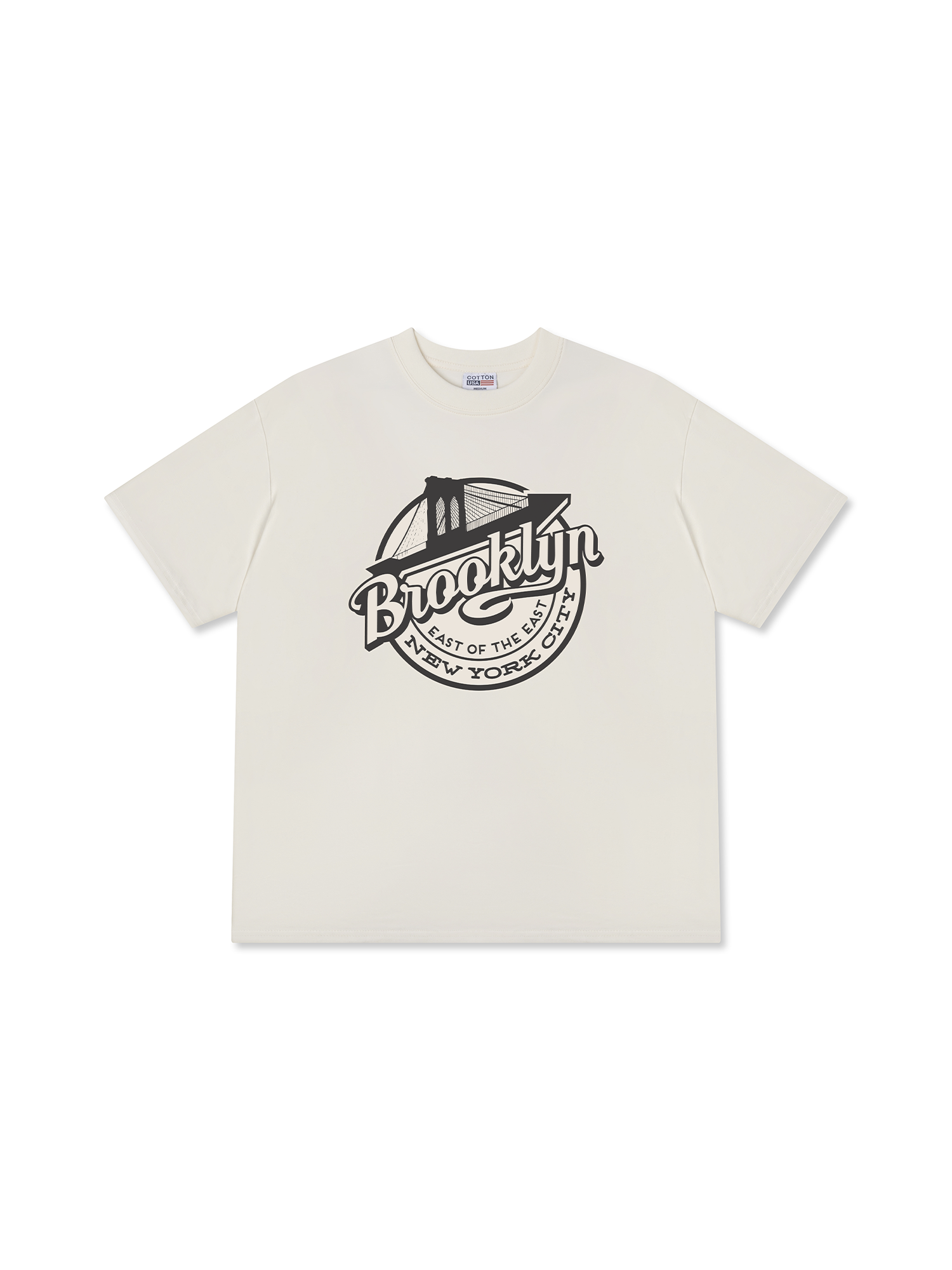 Áo Thun Relaxed Fit USA Brooklyn East Of The East