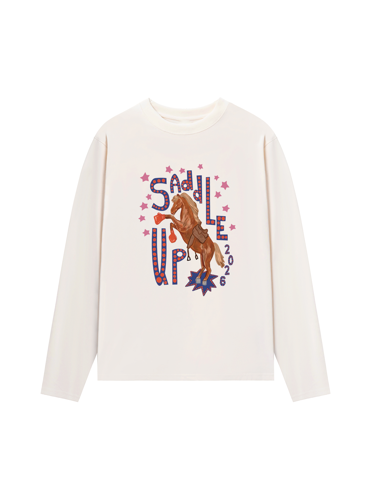 Áo Thun Dài Tay 2026 - Saddle Up