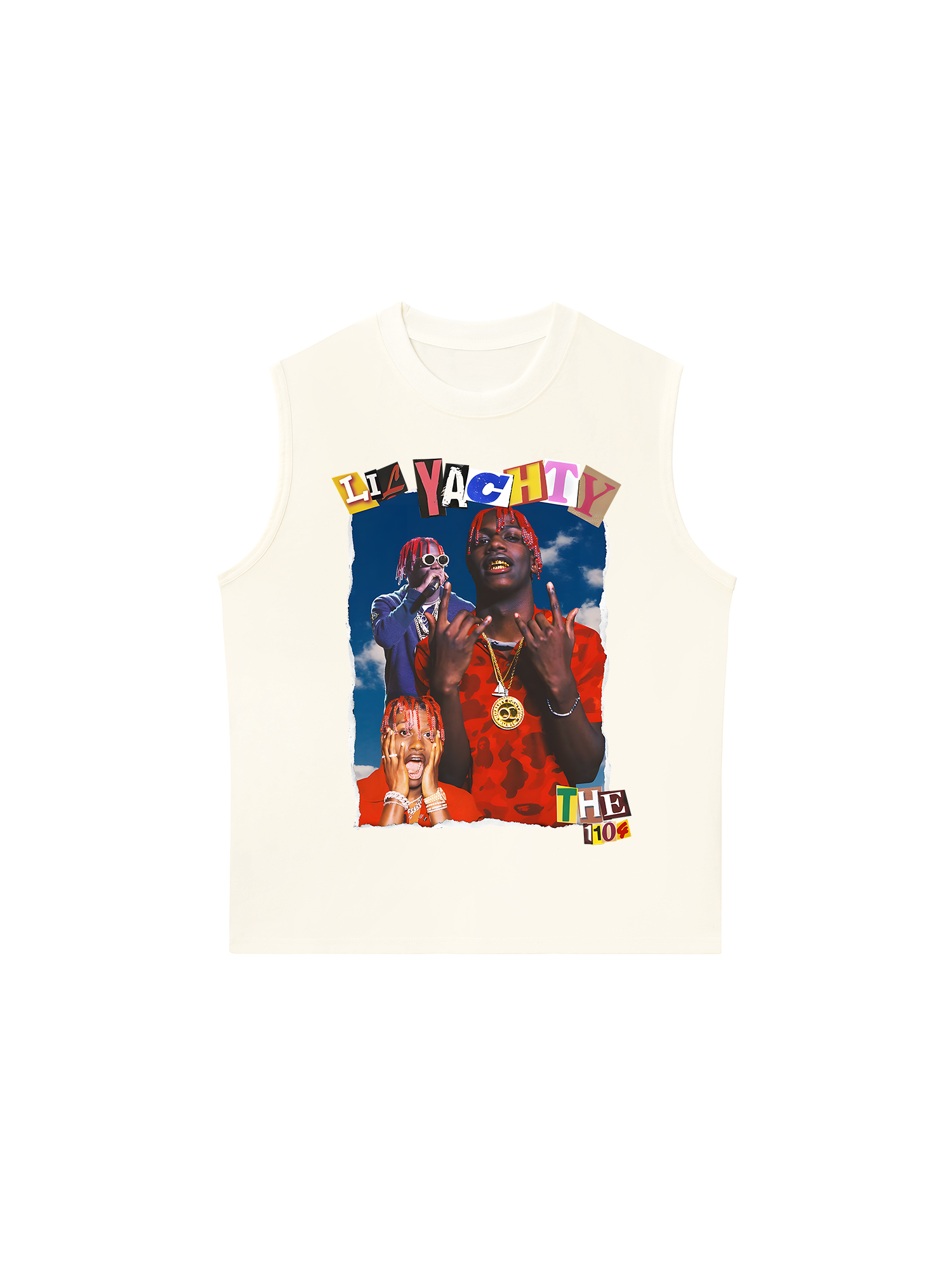 Áo Ba Lỗ Relaxed Fit Rapper Lil Yachty The 1104