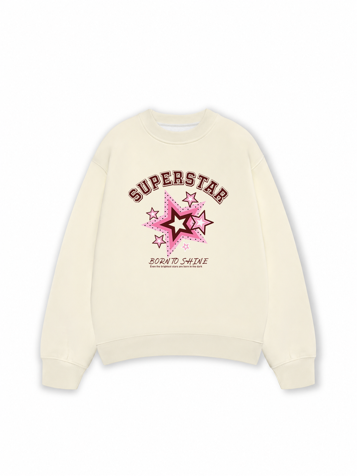 Áo Sweater Nỉ Hai Da Dotty Mood Super Star