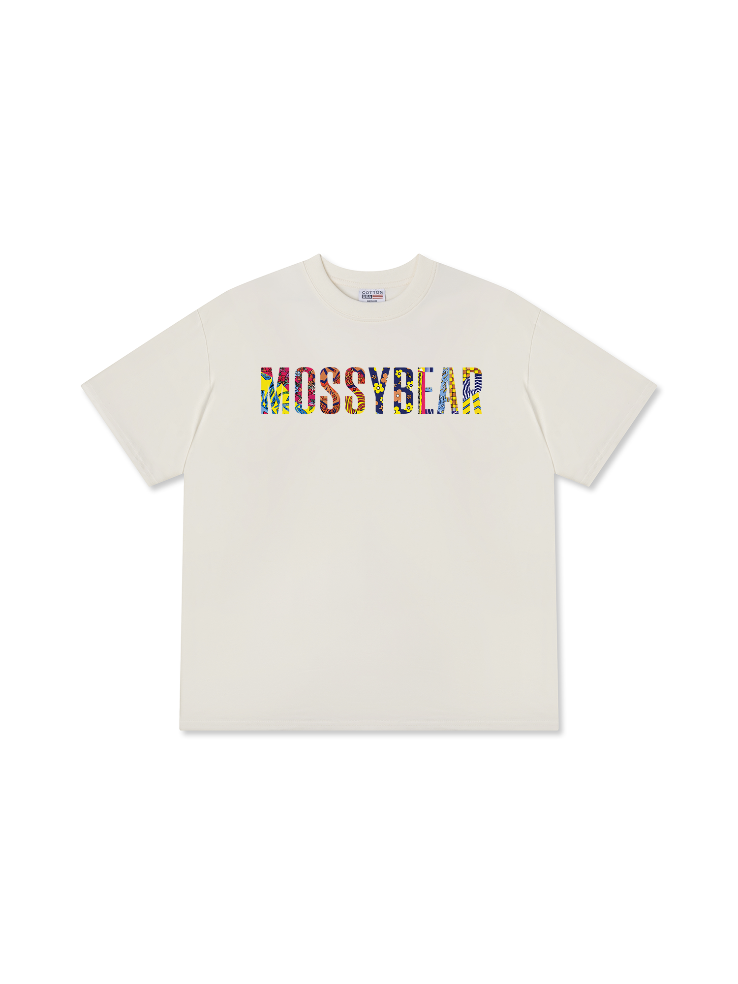 Áo Thun Relaxed Fit Mossy Bear Retro Logo