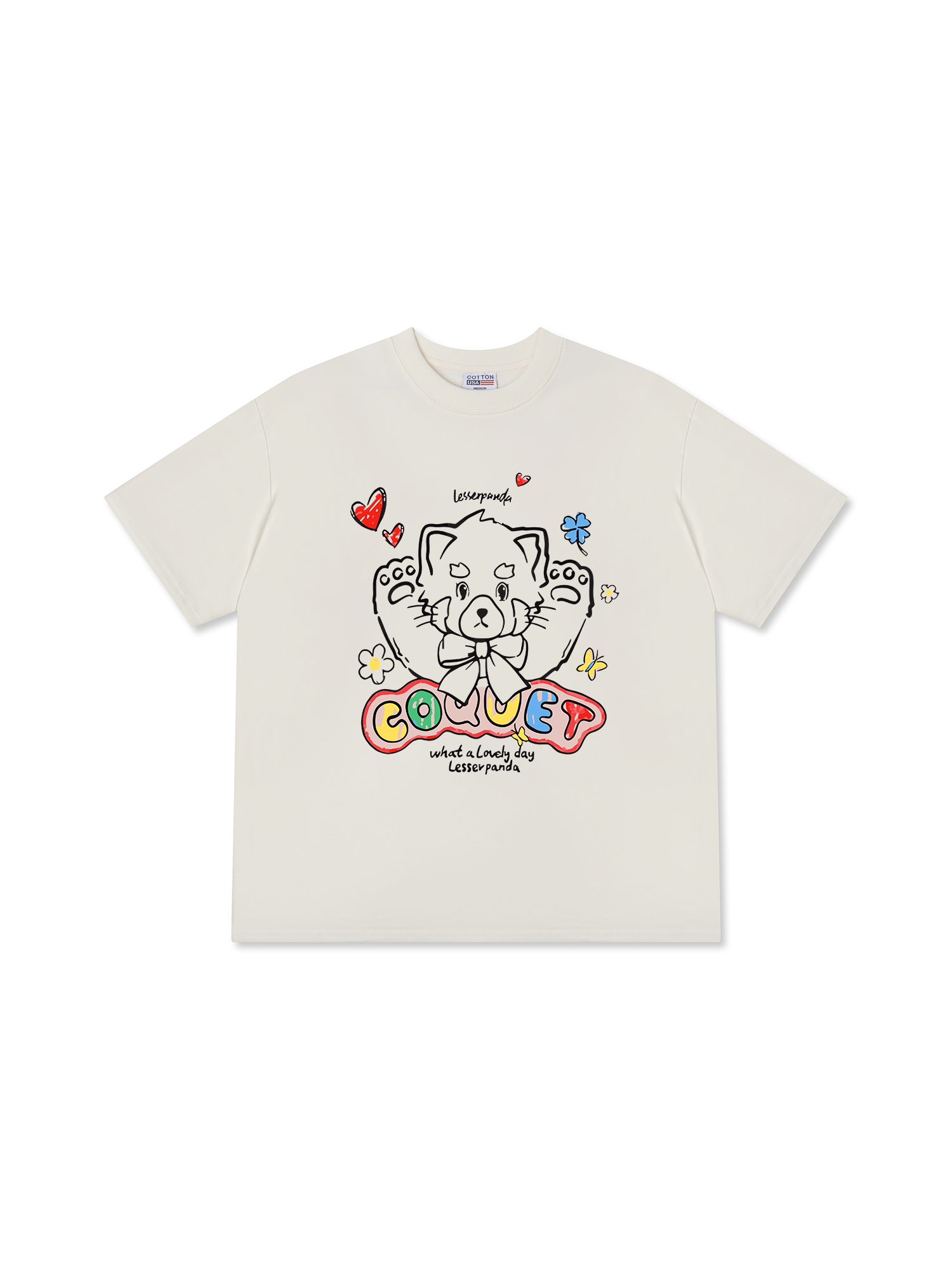 Áo Thun Relaxed Fit Soft Paw Draw