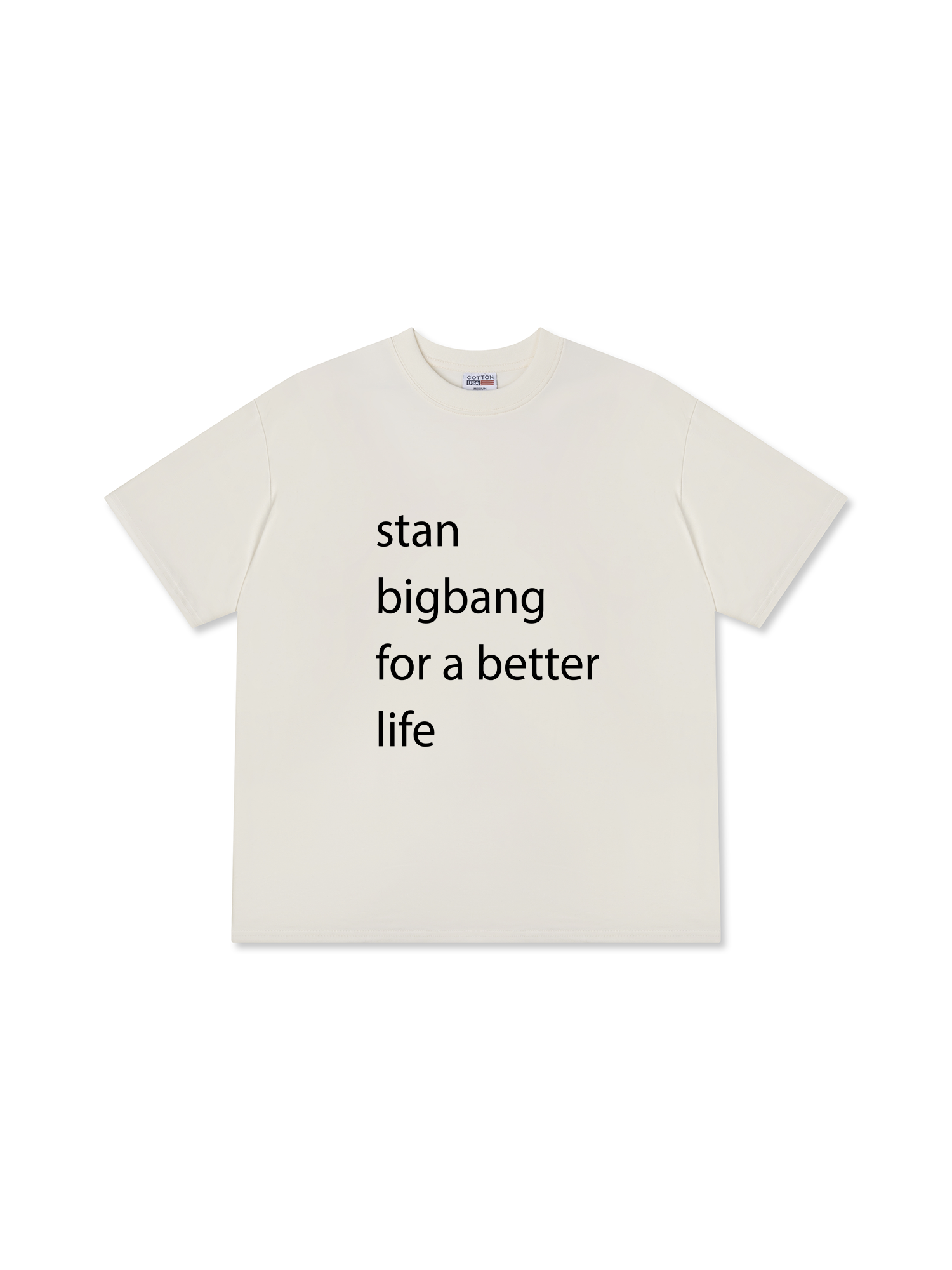 Áo Thun Relaxed Fit Idols Stan Big Bang For A Better Life
