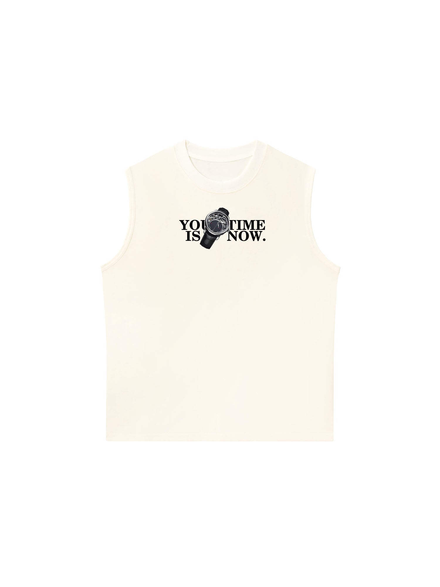 Áo Ba Lỗ Relaxed Fit Watch Your Time Is Now