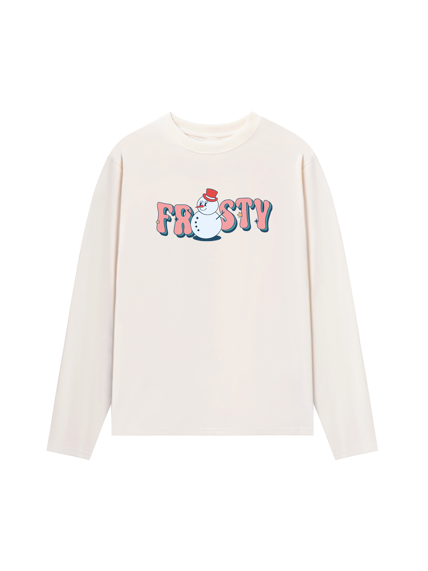 Áo Thun Dài Tay Frosty Snowman