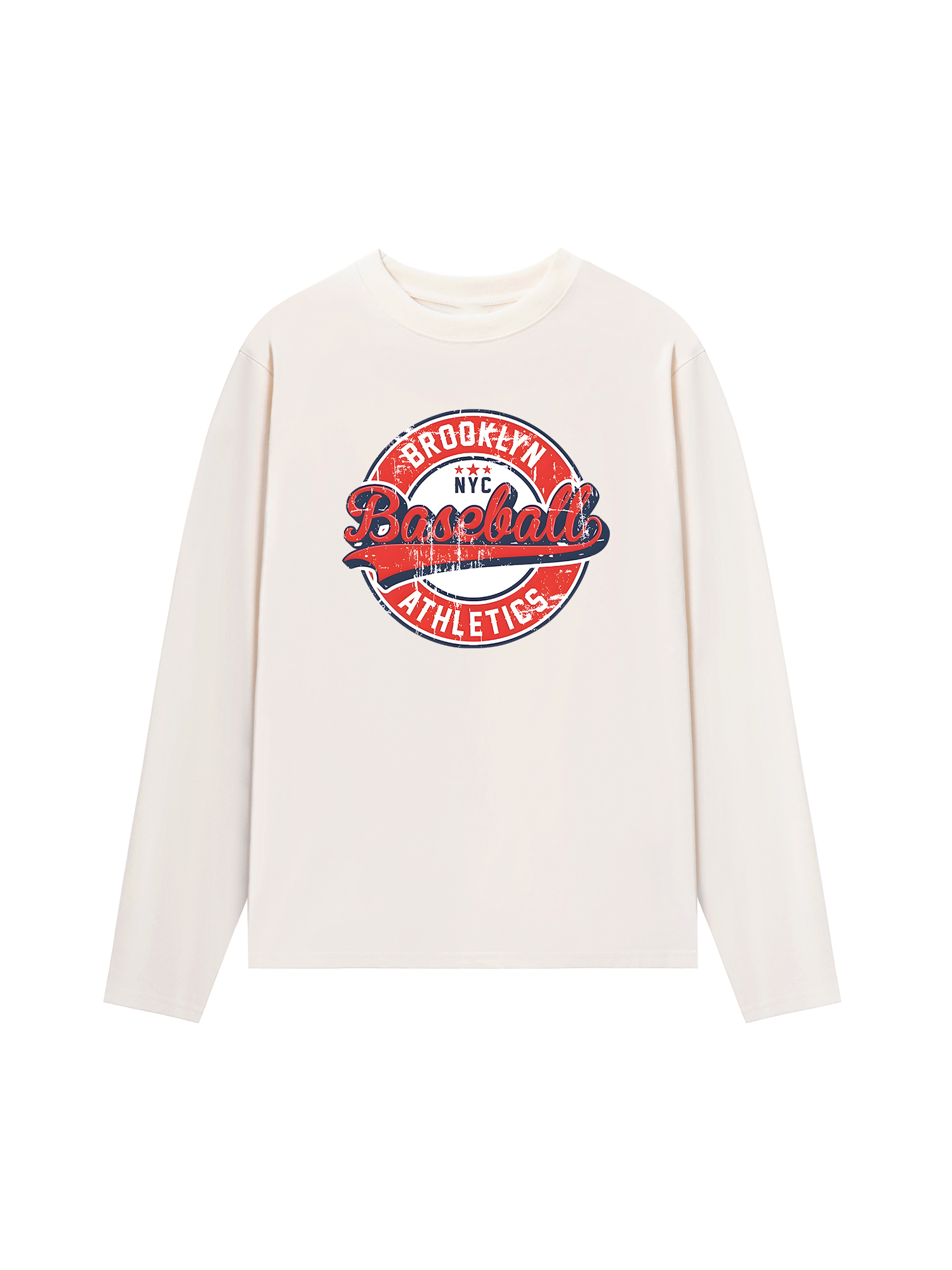 Áo Thun Dài Tay Baseball Brooklyn