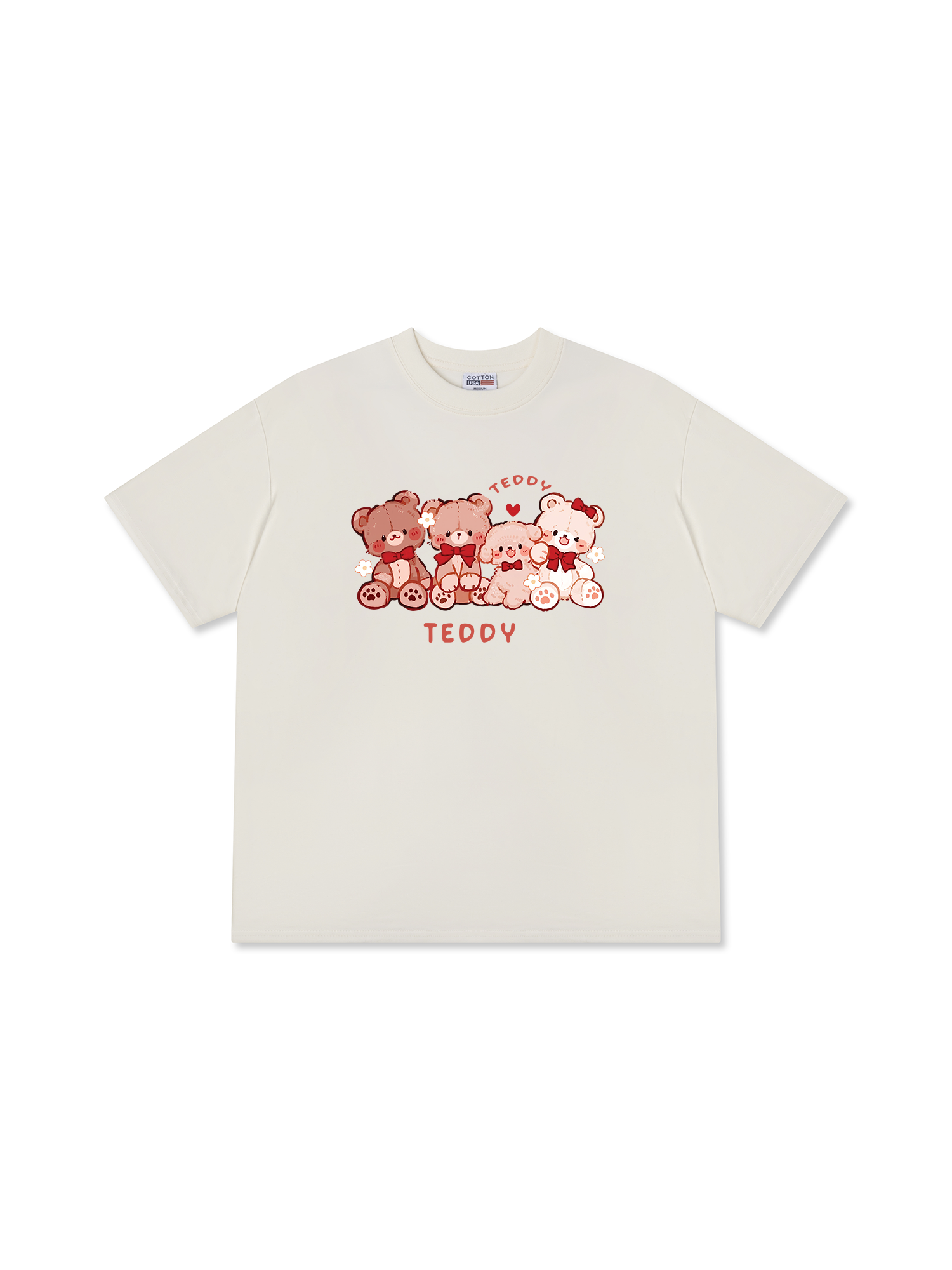 Áo Thun Relaxed Fit Sweet Teddy