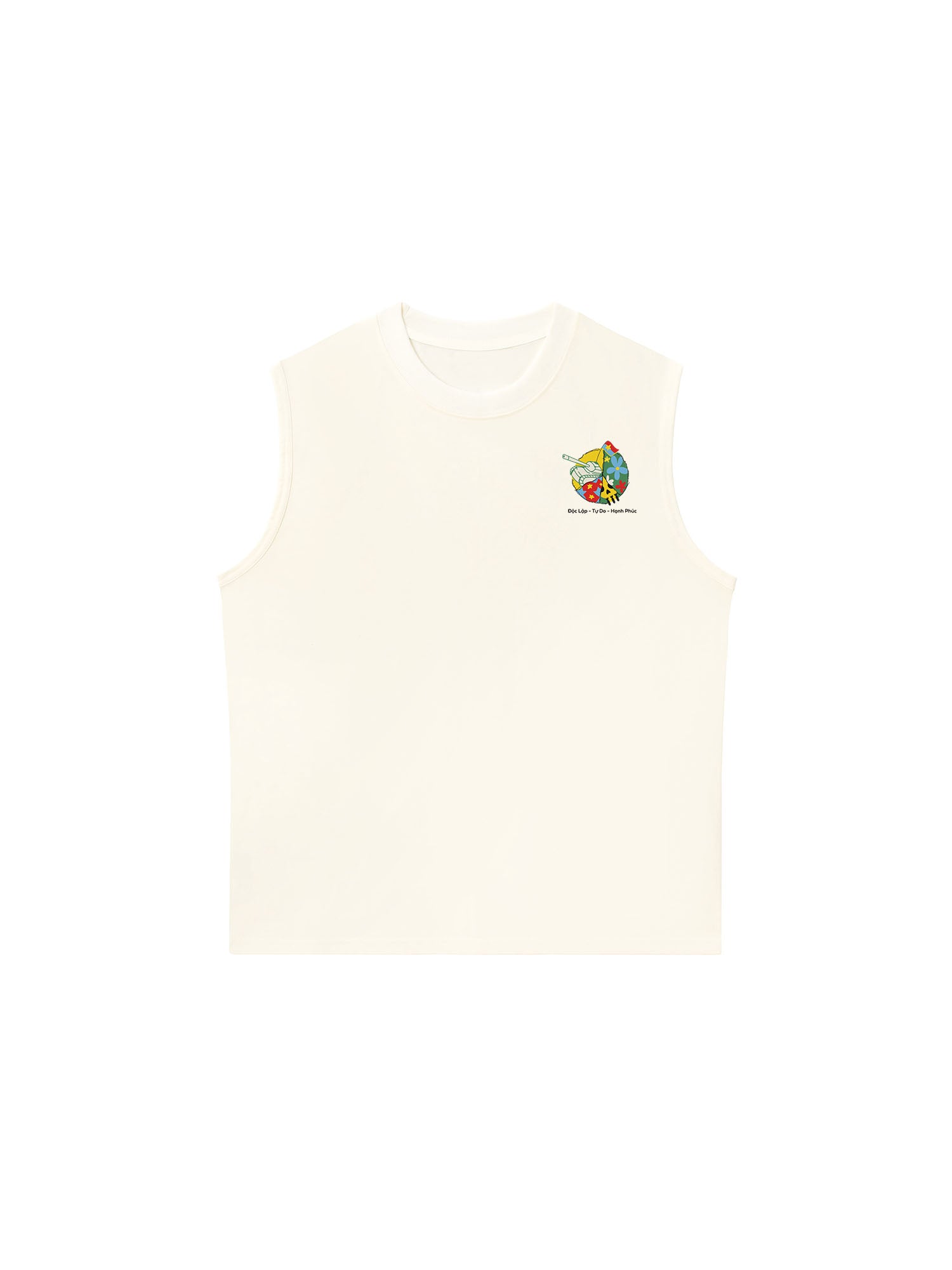Áo Ba Lỗ Relaxed Fit Hoà Bình Việt Nam