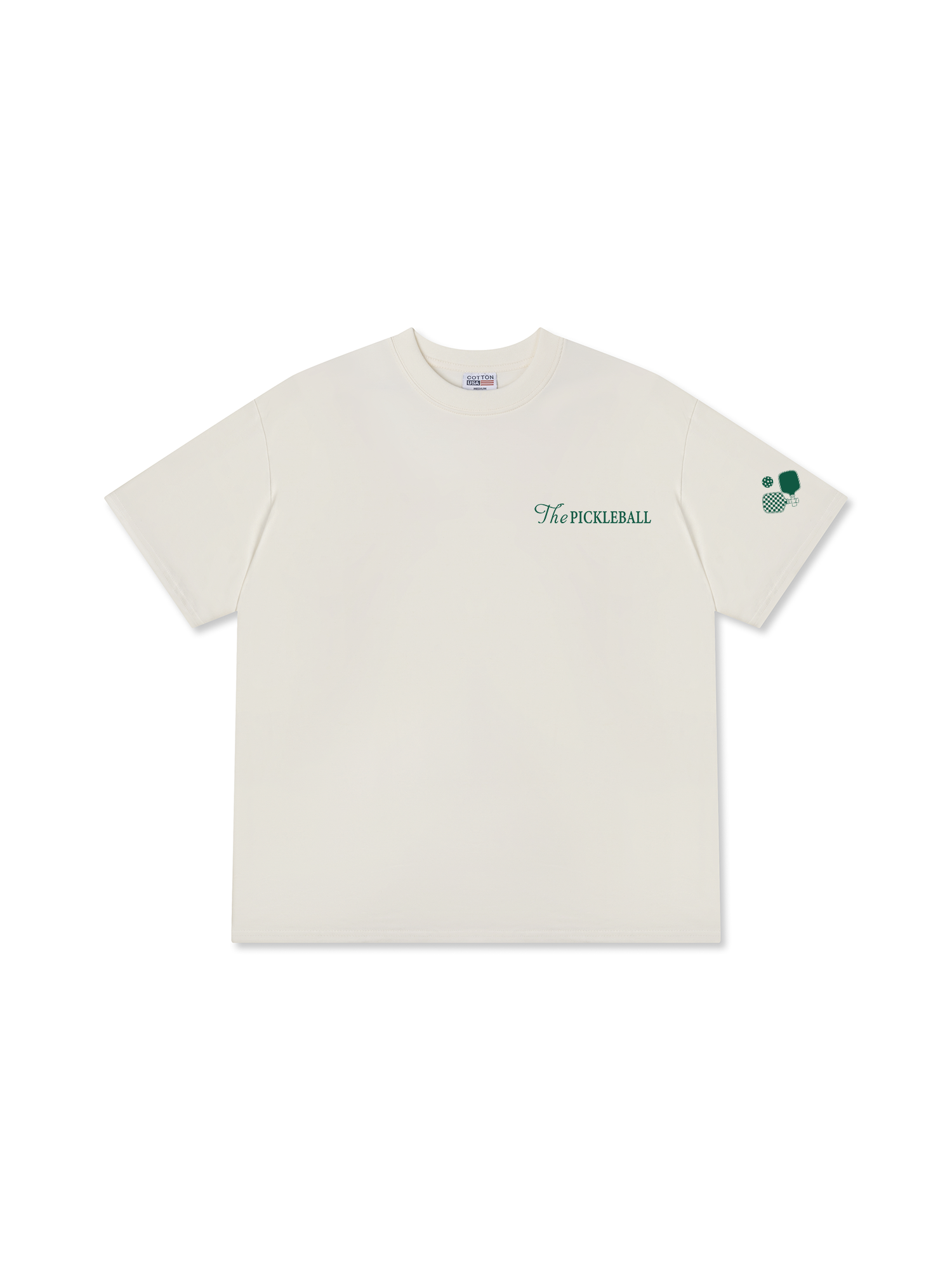 Áo Thun Relaxed Fit Pickleball Less Work More Pickleball