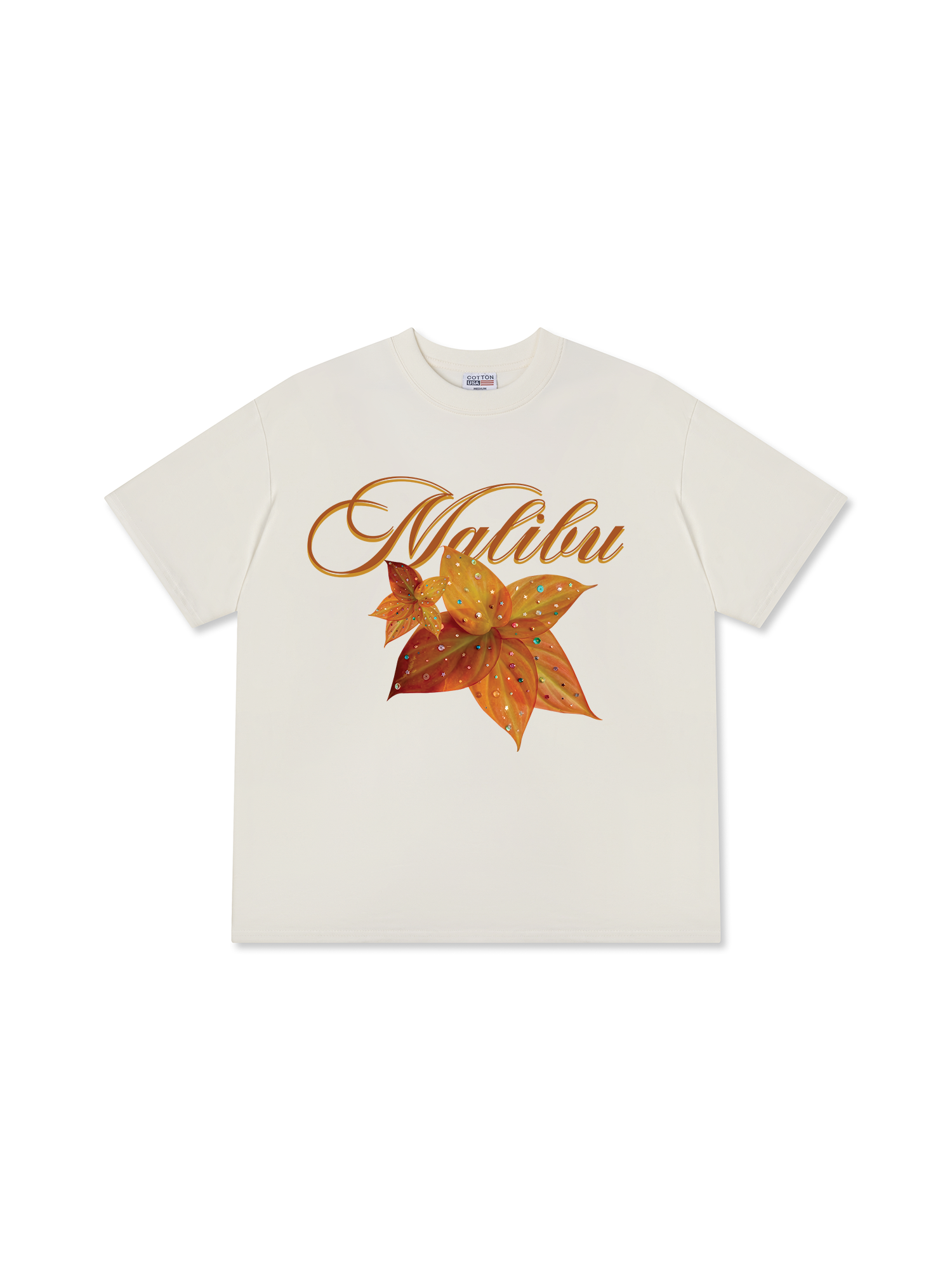 Áo Thun Relaxed Fit Bling Malibu