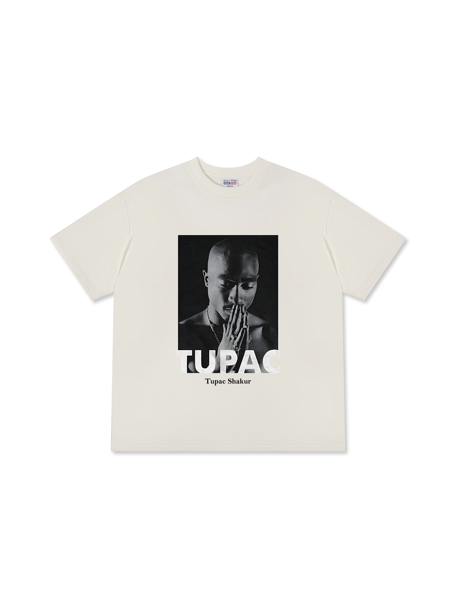 Áo Thun Relaxed Fit Rapper Tupac Shakur
