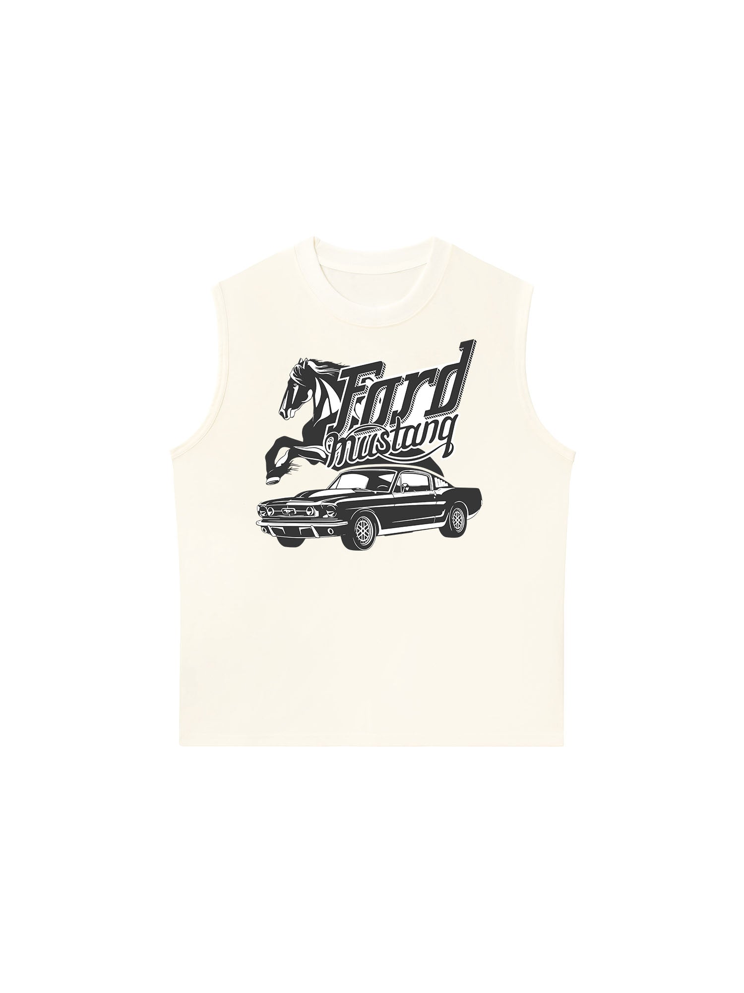 Áo Ba Lỗ Relaxed Fit Ford Classic