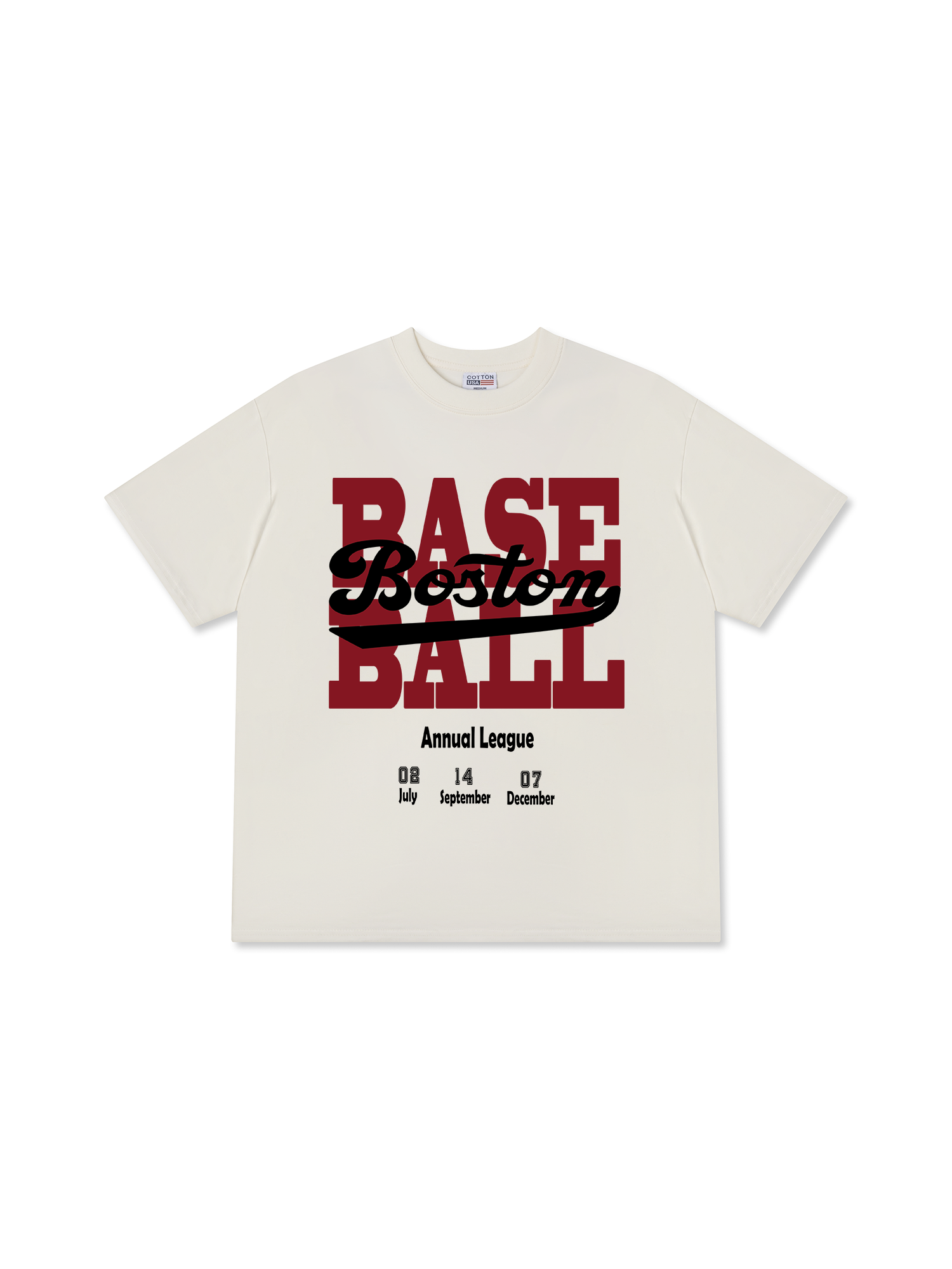 Áo Thun Relaxed Fit Baseball Boston League