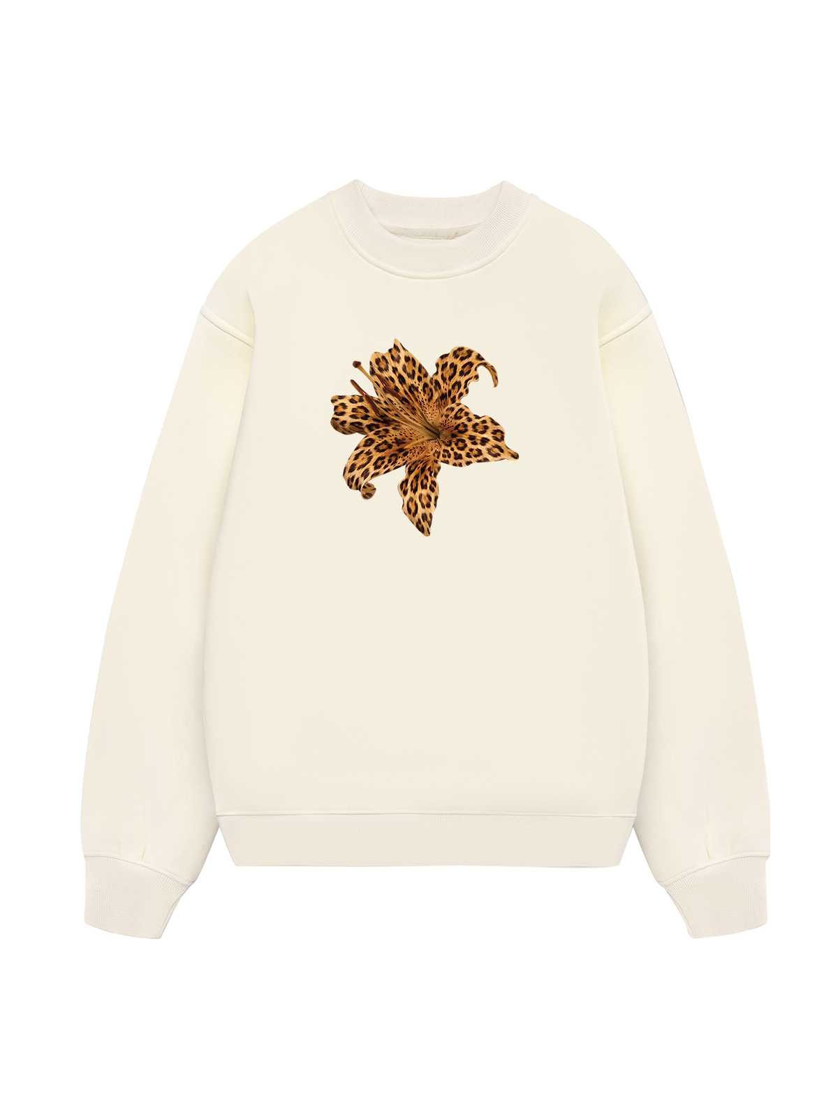 Sweater Urban Leopard Flower