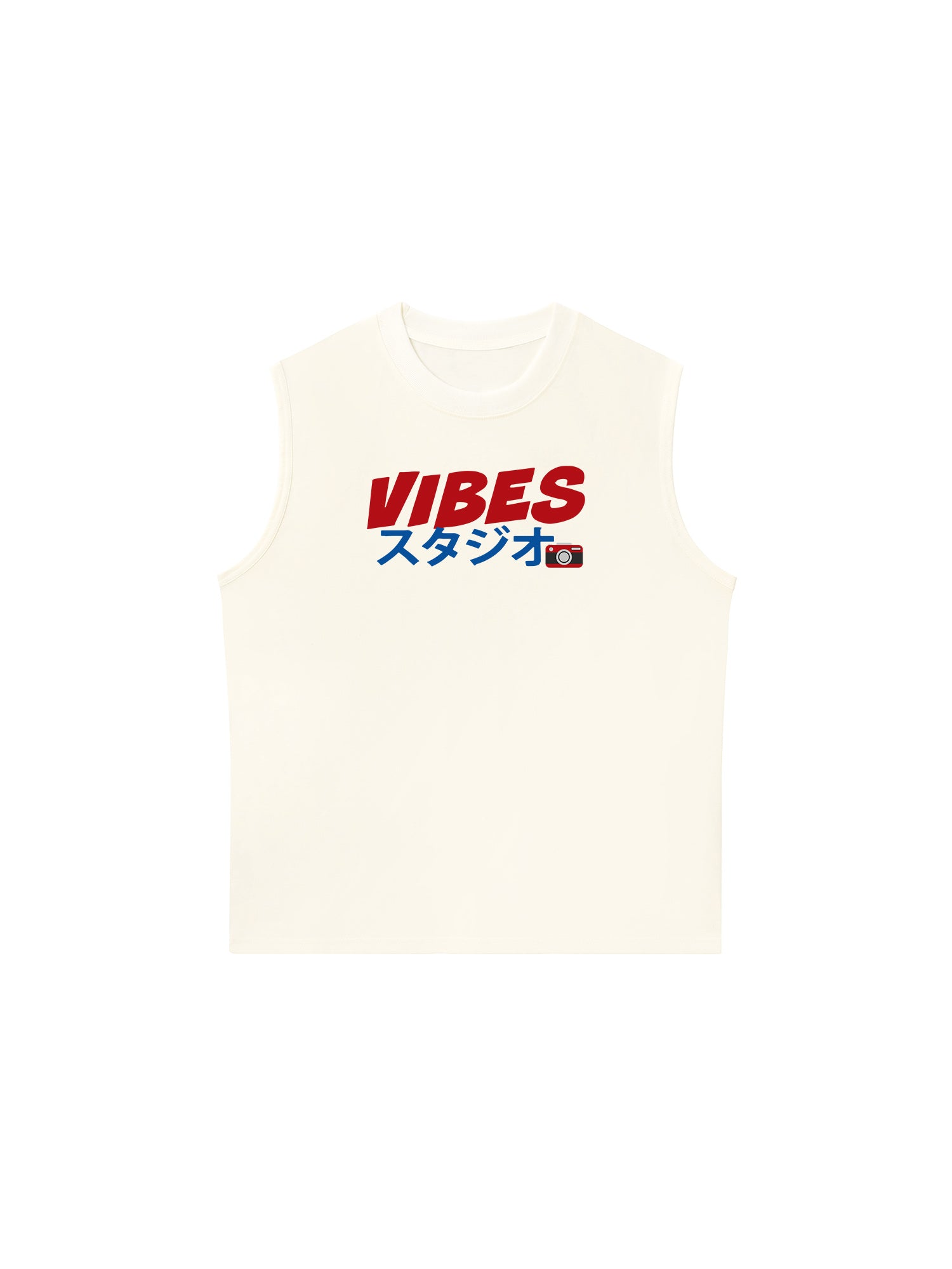 Áo Ba Lỗ Relaxed Fit Vibes Japan