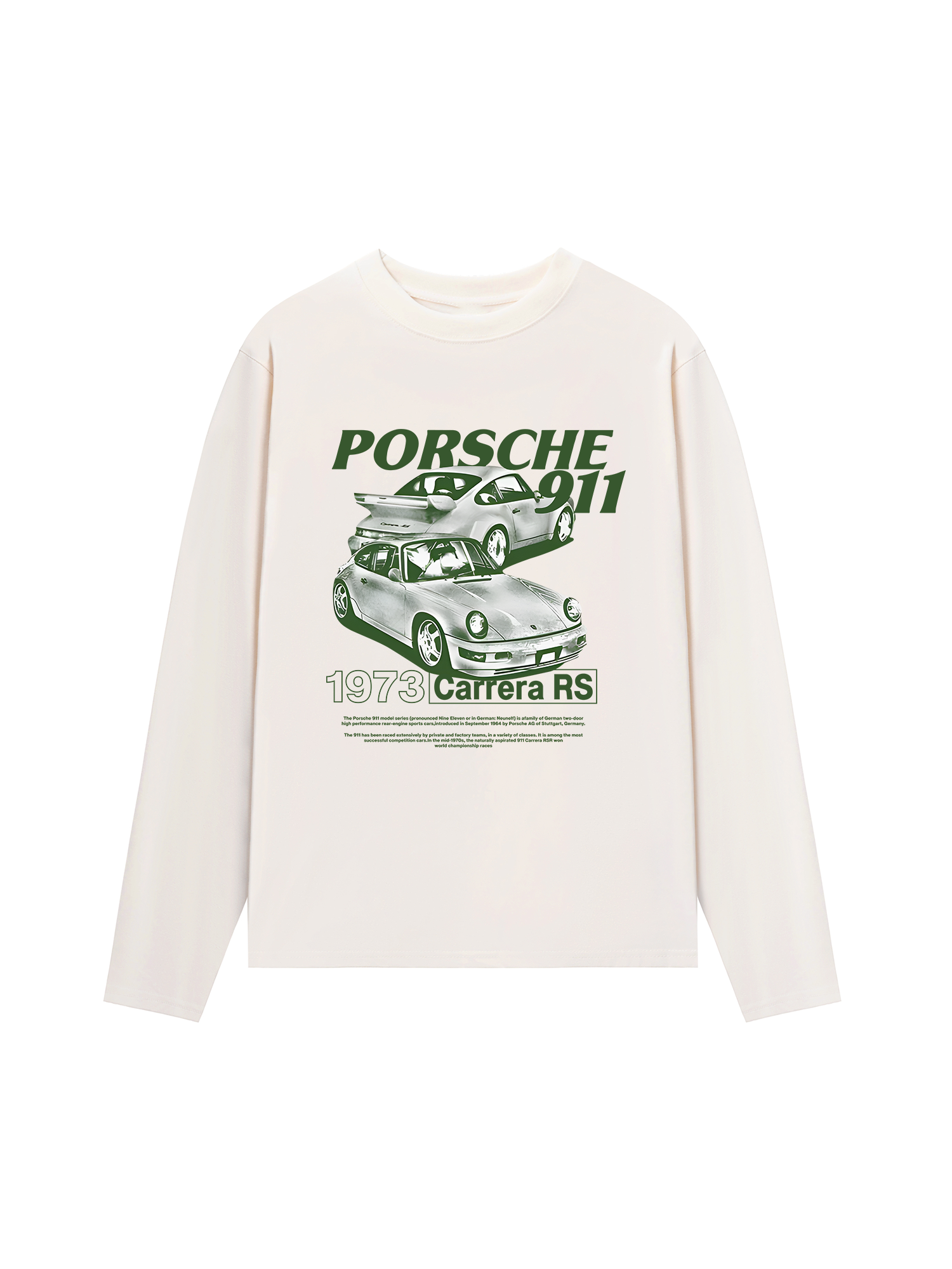 Áo Thun Dài Tay Porsche 1973 Carrera RS