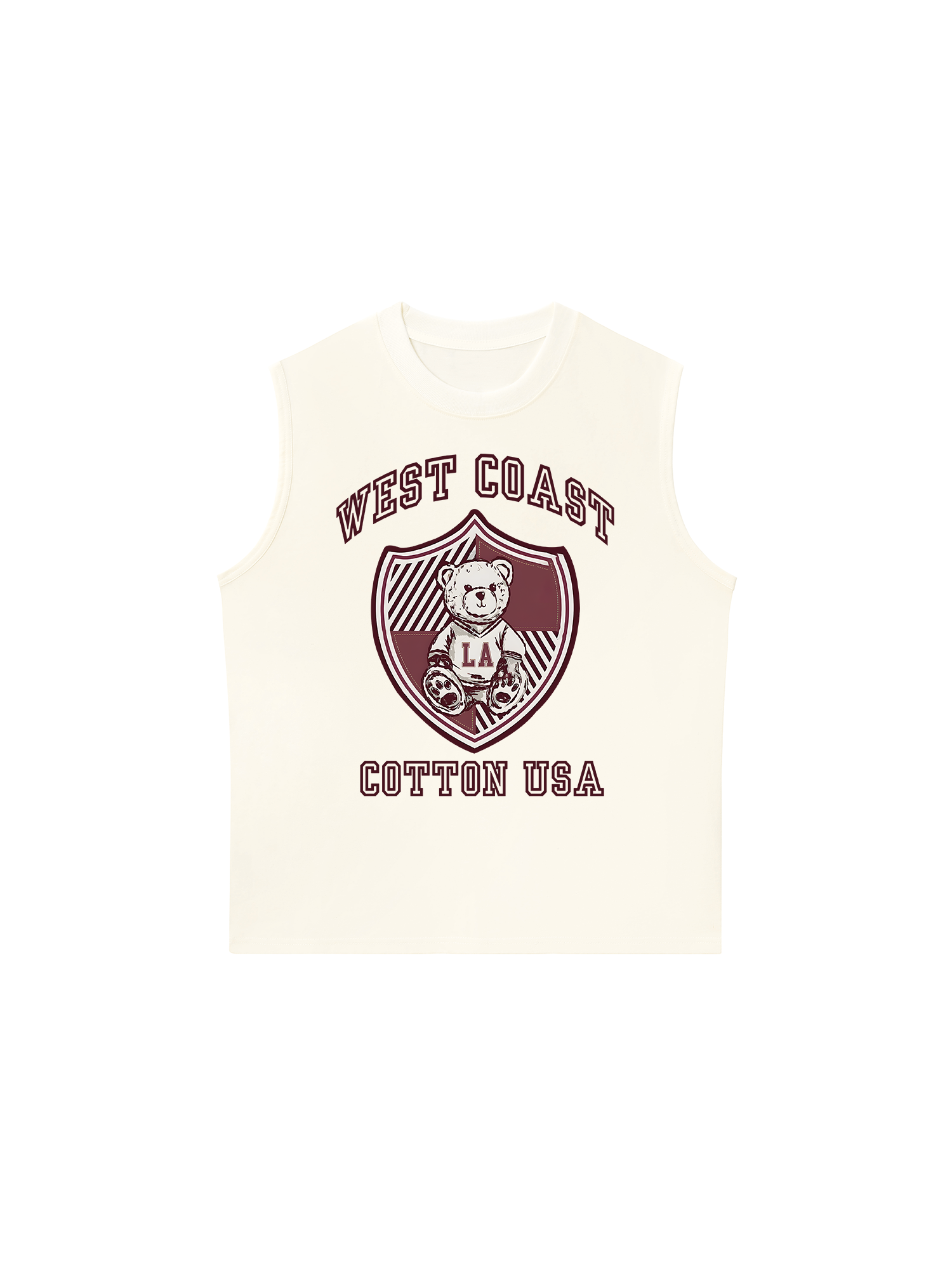 Áo Ba Lỗ Relaxed Fit City WestCoast