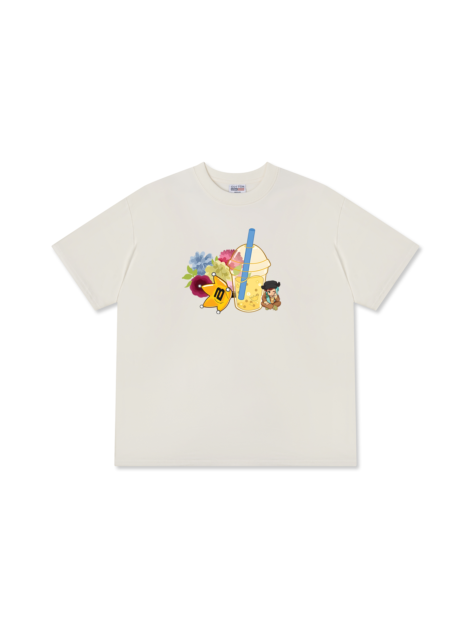 Áo Thun Relaxed Fit Idol G-Dragon Fan Art Oversized Tee