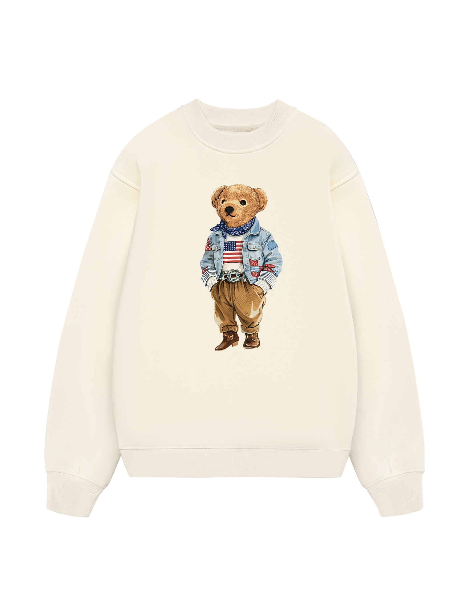 Cowboy Bear  Sweater