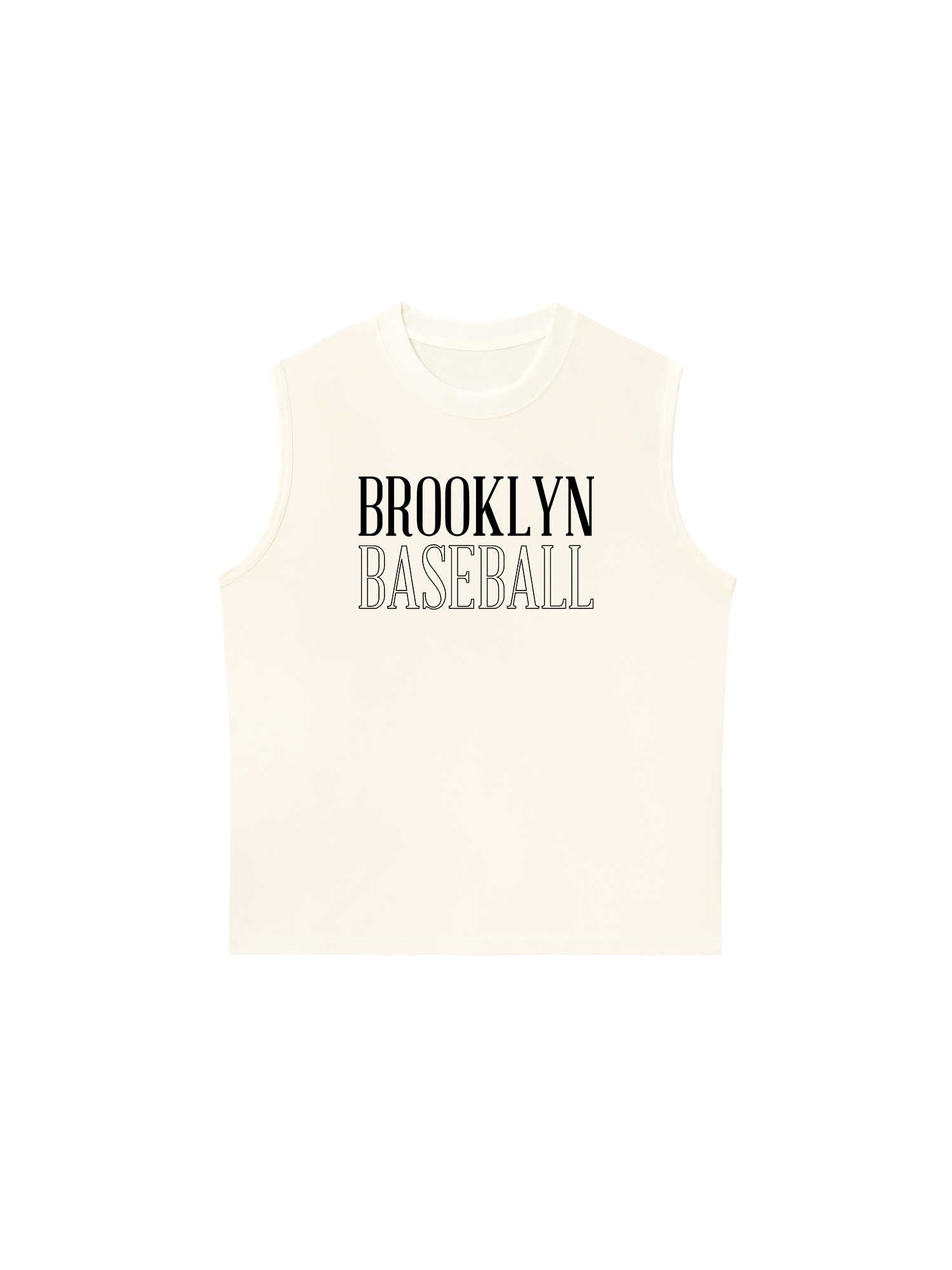 Áo Ba Lỗ Relaxed Fit Baseball Basic Brooklyn