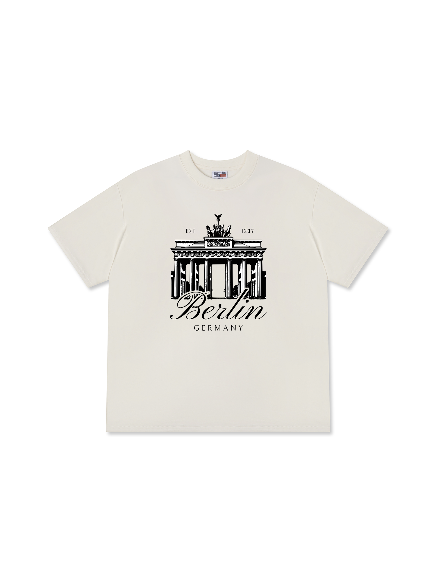 Áo Thun Relaxed Fit Berlin Germany