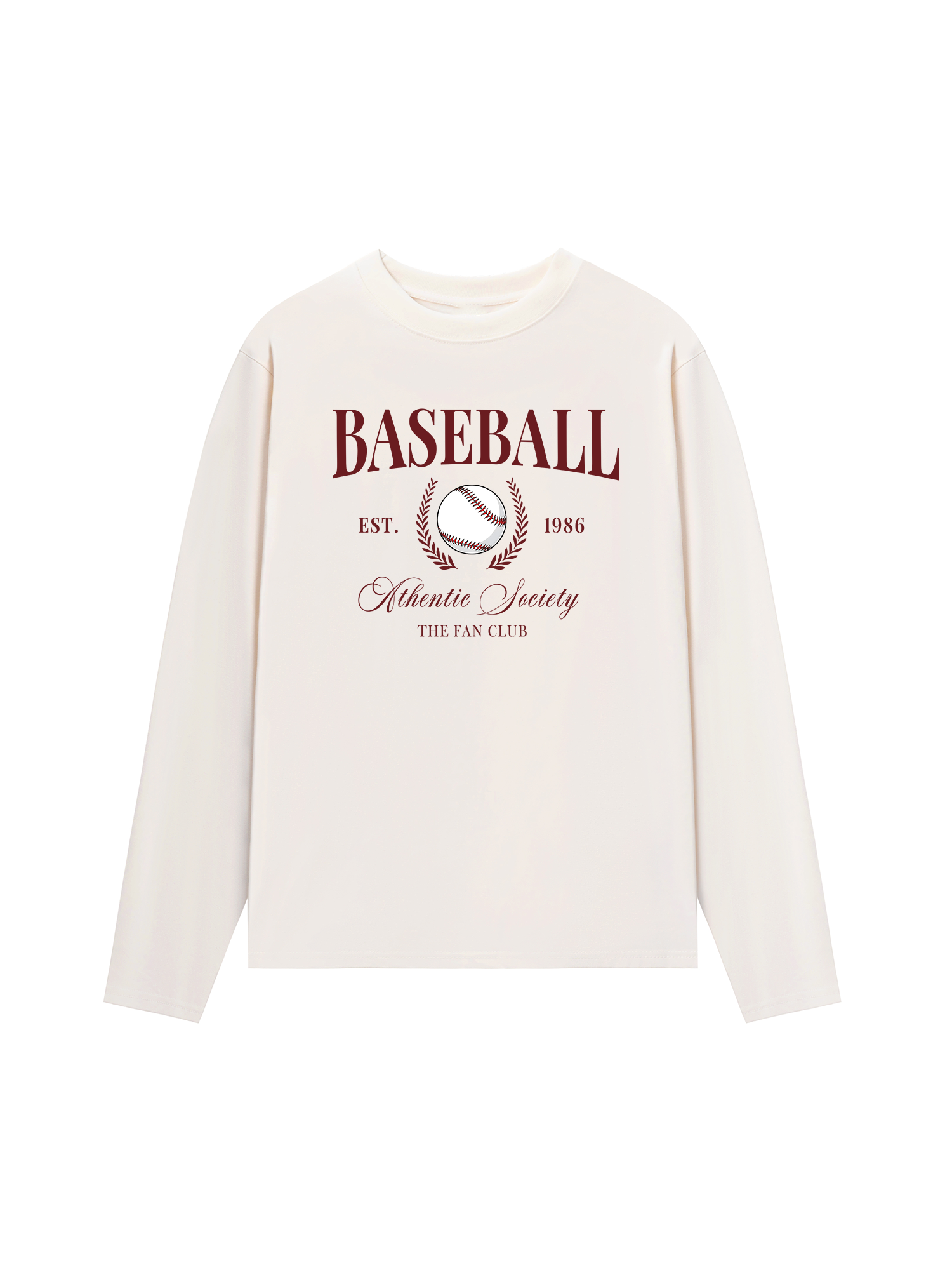 Áo Thun Dài Tay Baseball Fan Club